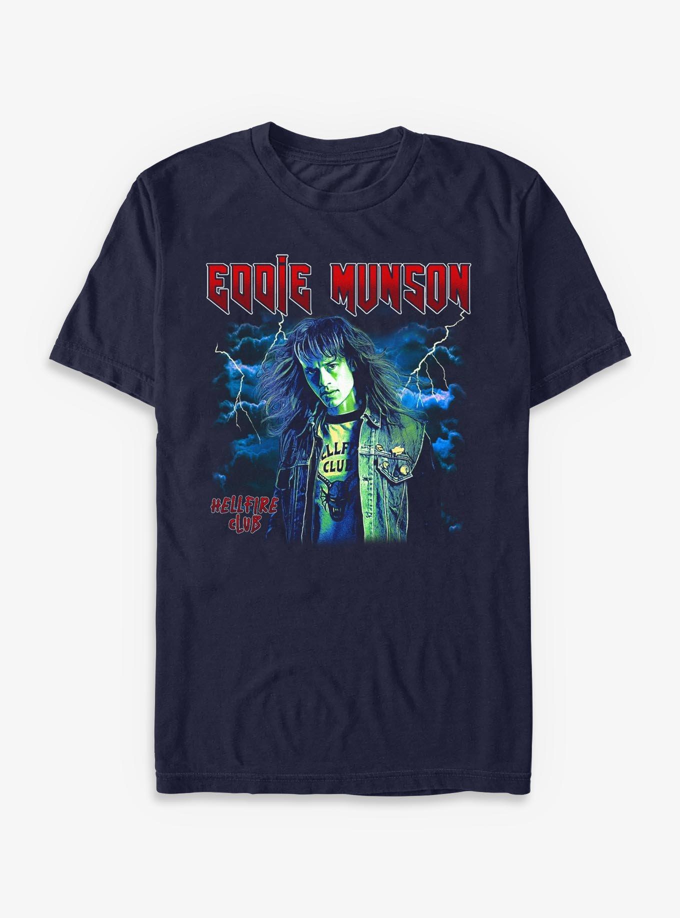 Stranger Things Metal Eddie Munson T-Shirt
