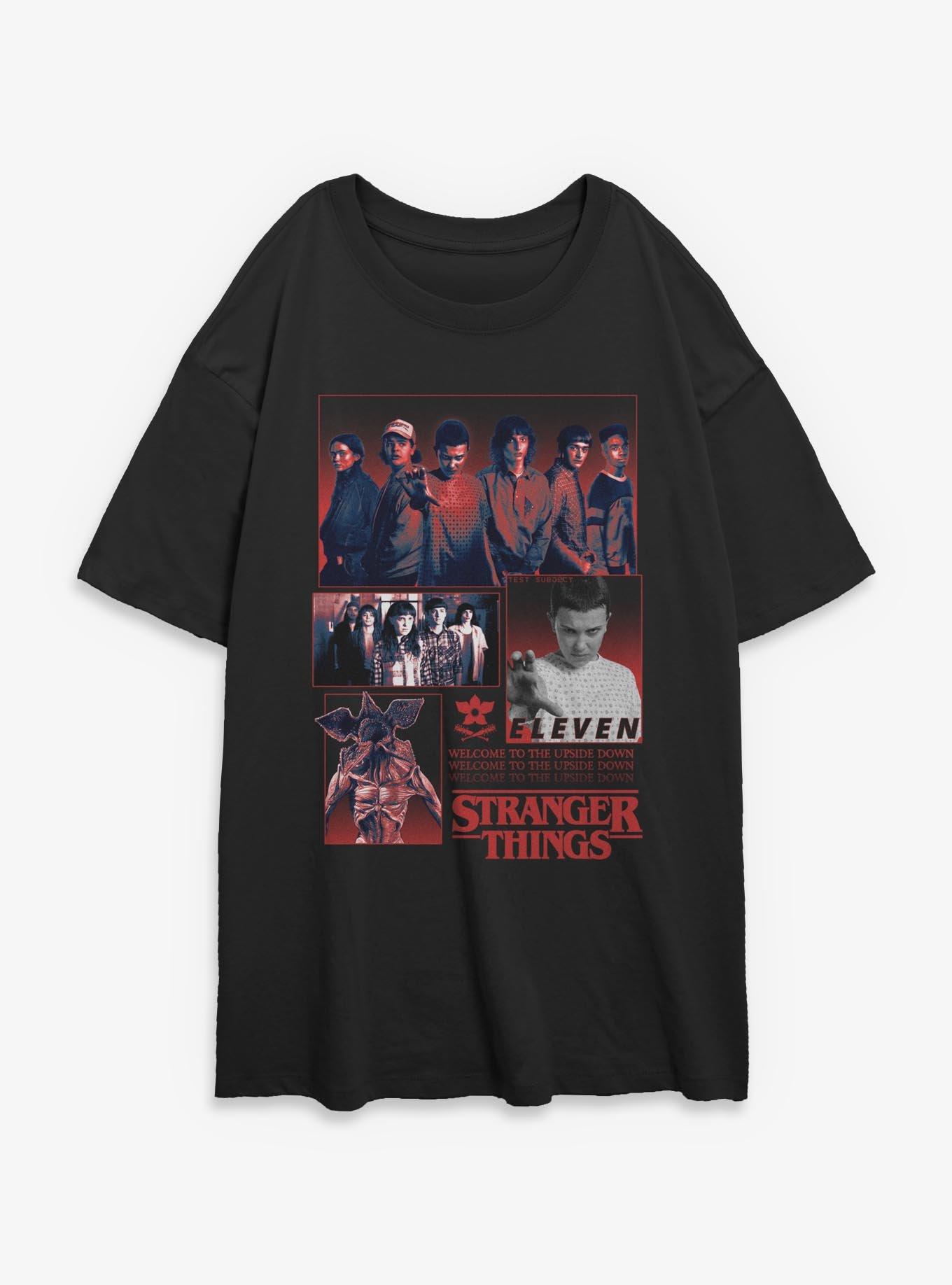 Stranger Things Iconic Moments Girls Oversized T-Shirt