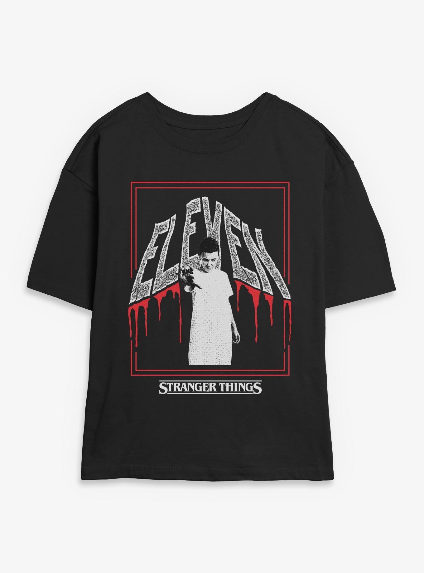 Stranger Things Eleven Boxed Blood Drip Girls Skimmer T-Shirt, , hi-res