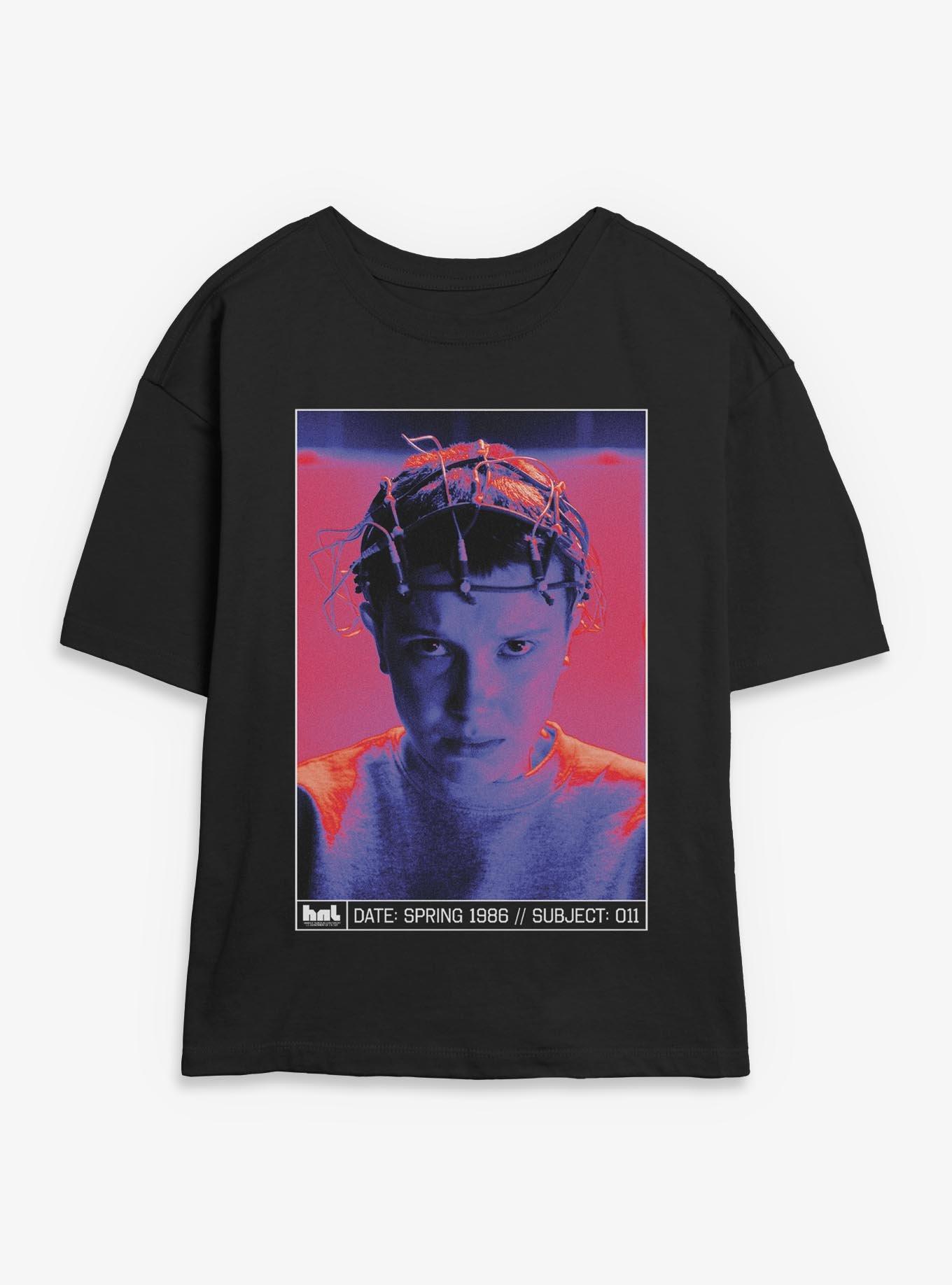 Stranger Things Eleven Color Tones Girls Skimmer T-Shirt, , hi-res