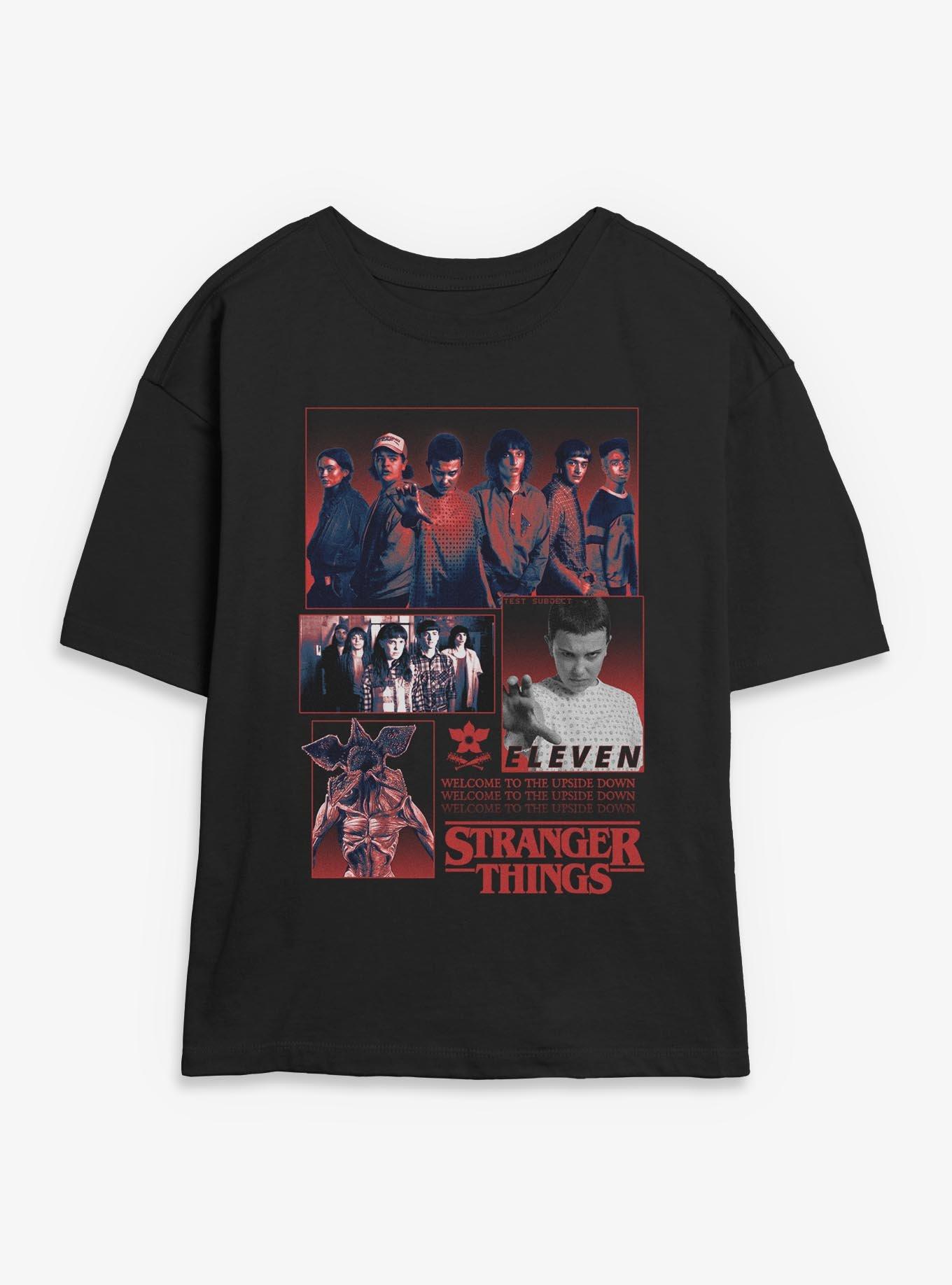 Stranger Things Iconic Moments Girls Skimmer T-Shirt, , hi-res