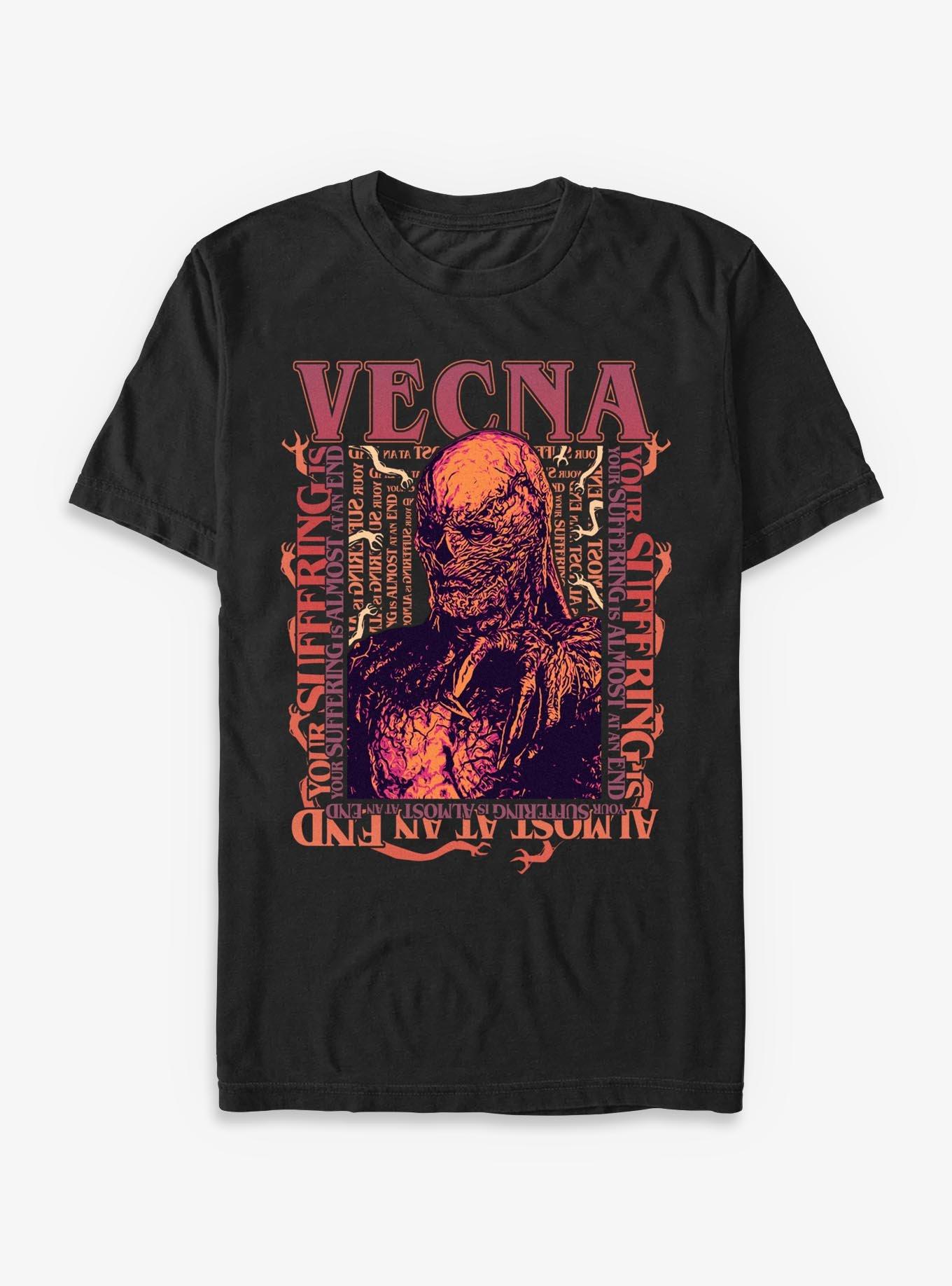 Stranger Things Vecna Your Suffering Is Almost At An End T-Shirt, , hi-res