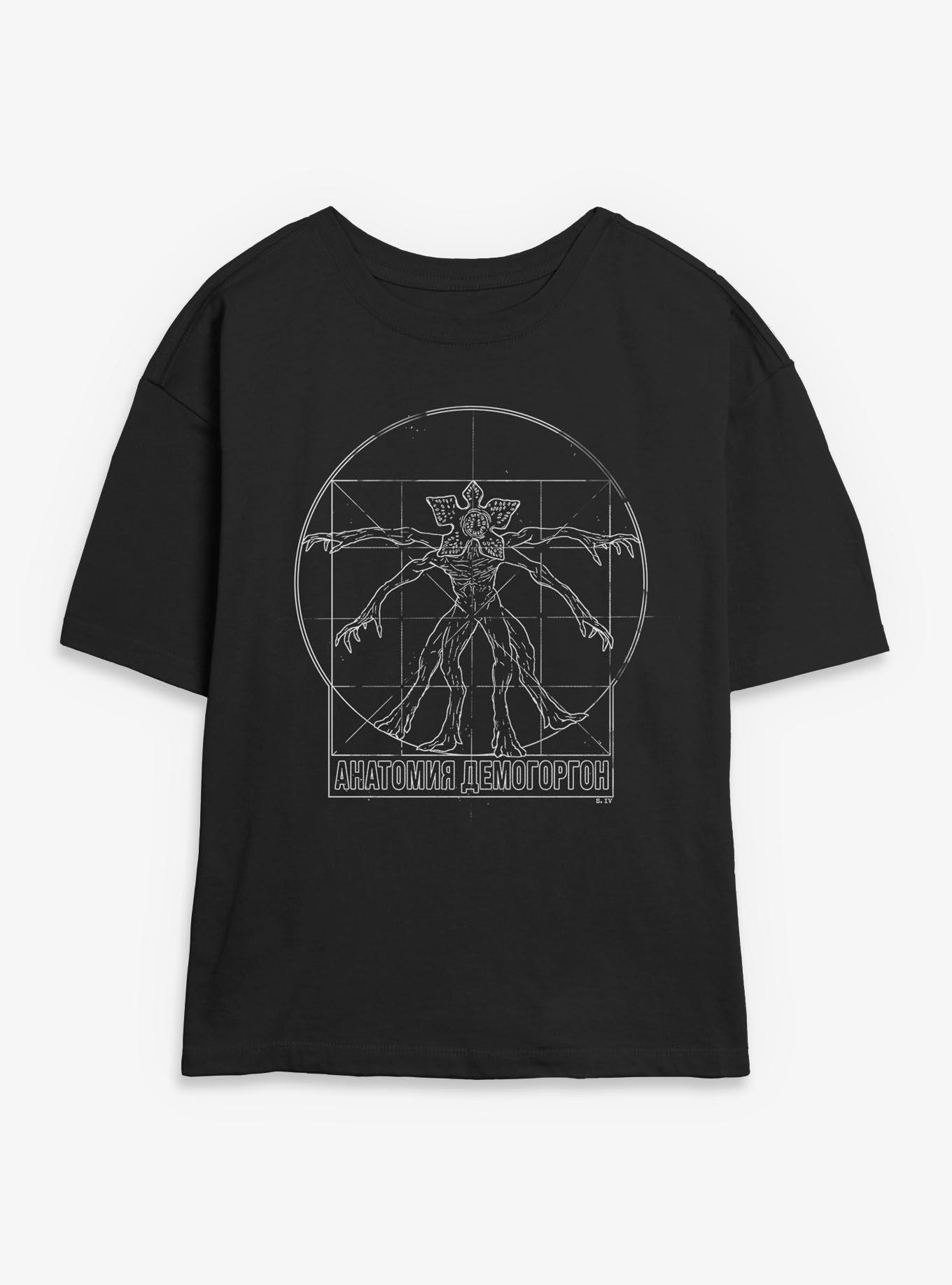 Stranger Things Demogorgon Sketch Girls Skimmer T-Shirt, , hi-res