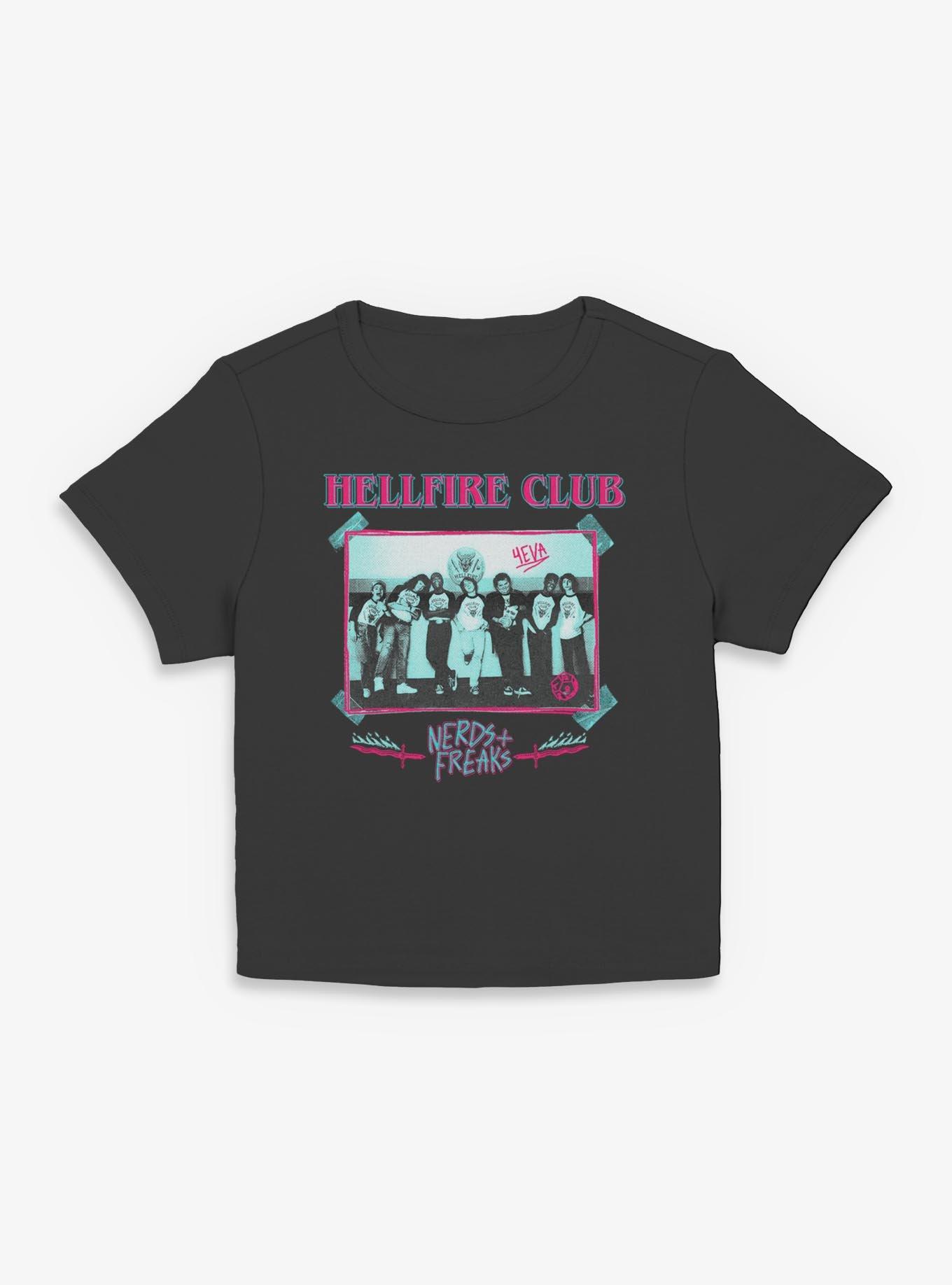 Stranger Things Hellfire Club Group Girls Baby T-Shirt, , hi-res