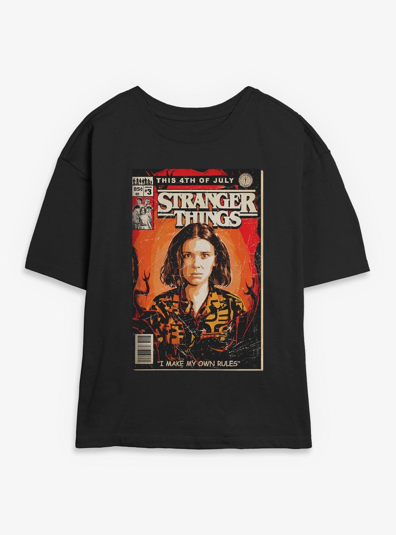 Stranger Things Comic Book Girls Skimmer T-Shirt, , hi-res