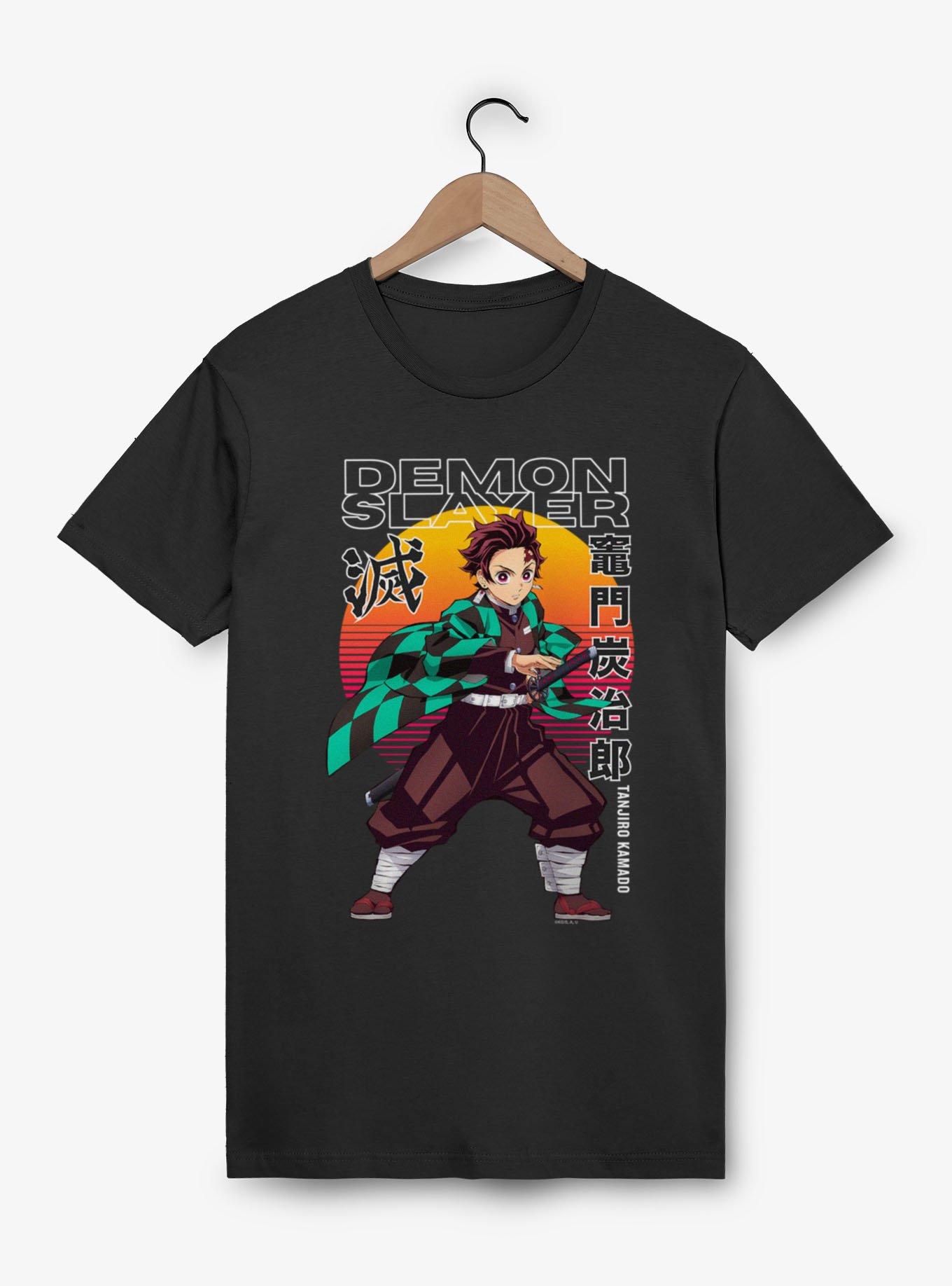 Demon Slayer: Kimetsu No Yaiba Tanjiro Kamado Sunset T-Shirt, , hi-res