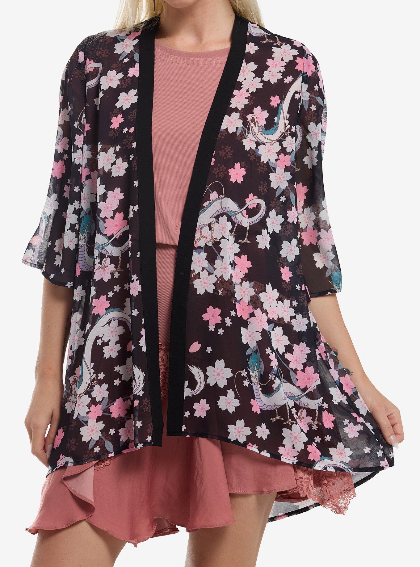 Studio Ghibli&reg; Spirited Away Haku Cherry Blossom Girls Duster, , hi-res