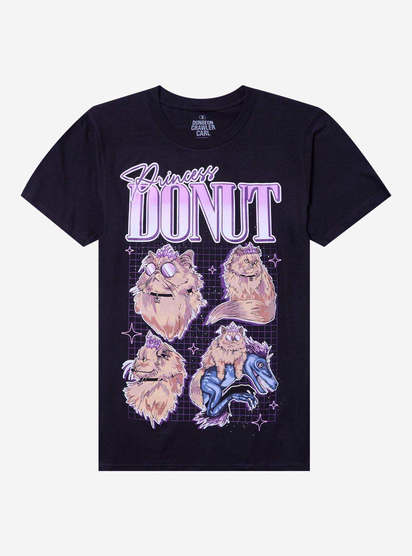 Dungeon Crawler Carl Princess Donut Collage T-Shirt, , hi-res