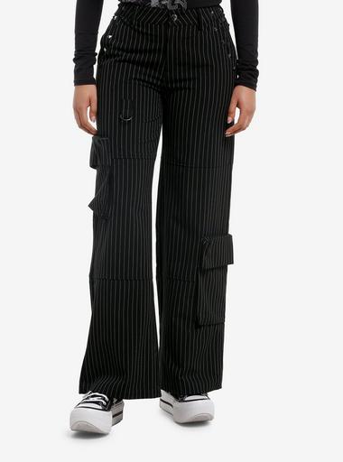 00s PPFM 多装飾 PINSTRIPE WIDE CARGO PT BLK 35674533_hi?h=512