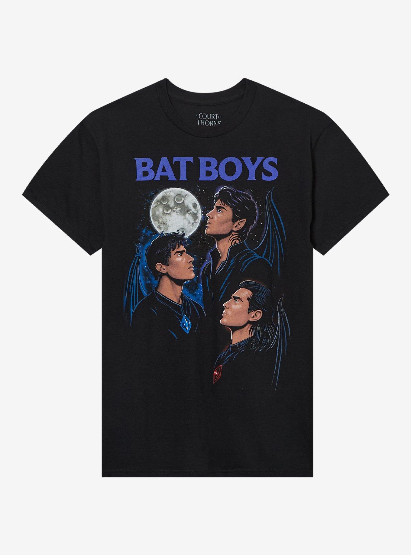 A Court Of Thorns And Roses Bat Boys Artwork T-Shirt, , hi-res