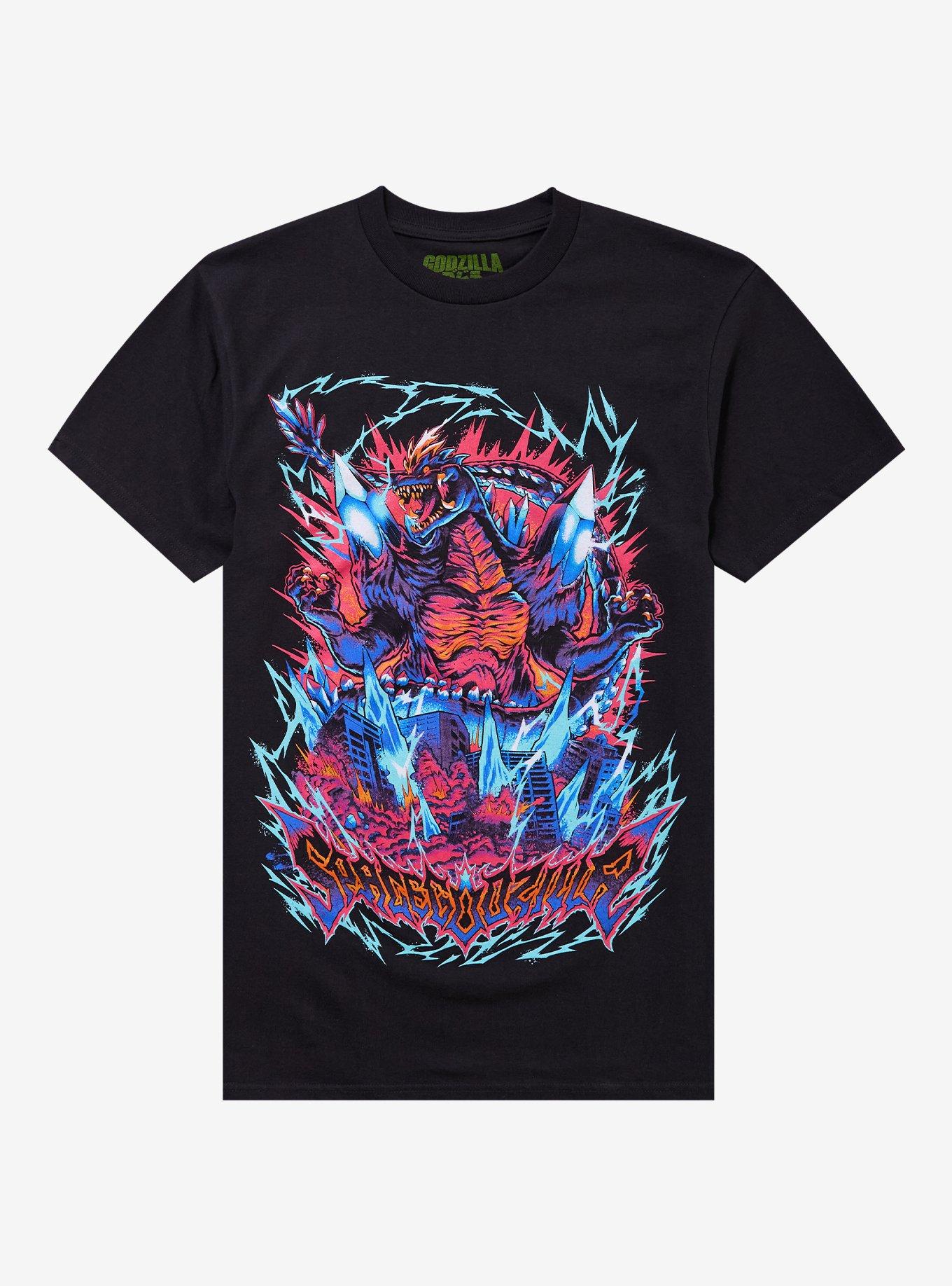 Ghost X Ghost Space Godzilla Lightning T-Shirt | Hot Topic