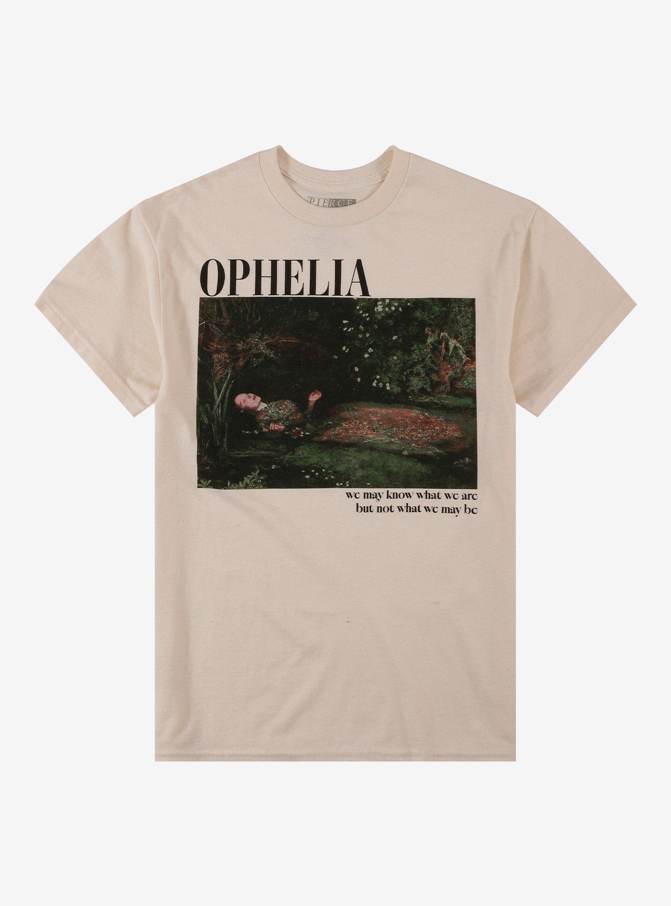 Ophelia Painting & Quote T-Shirt, , hi-res