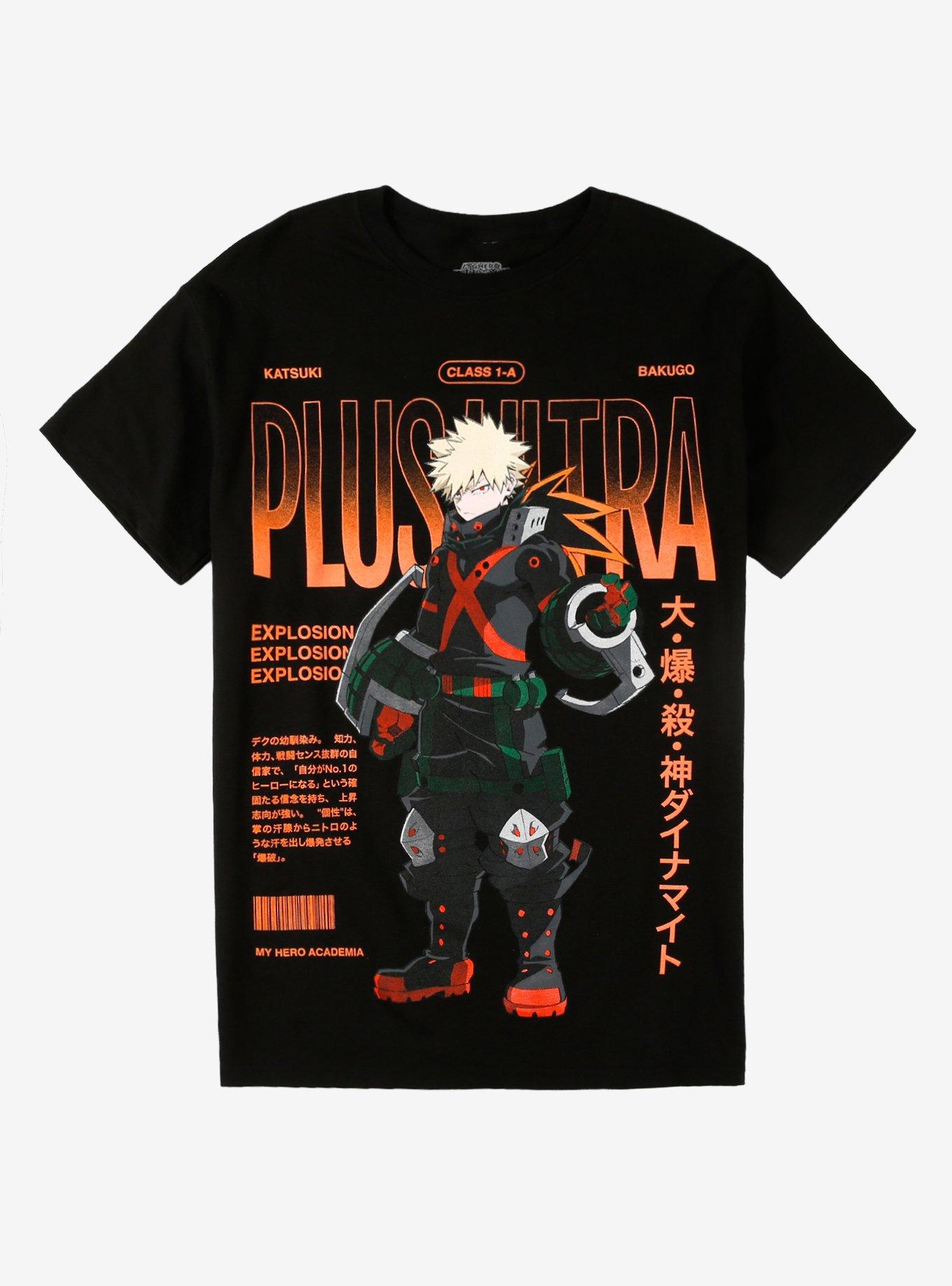My Hero Academia Bakugo Info T-Shirt, , hi-res