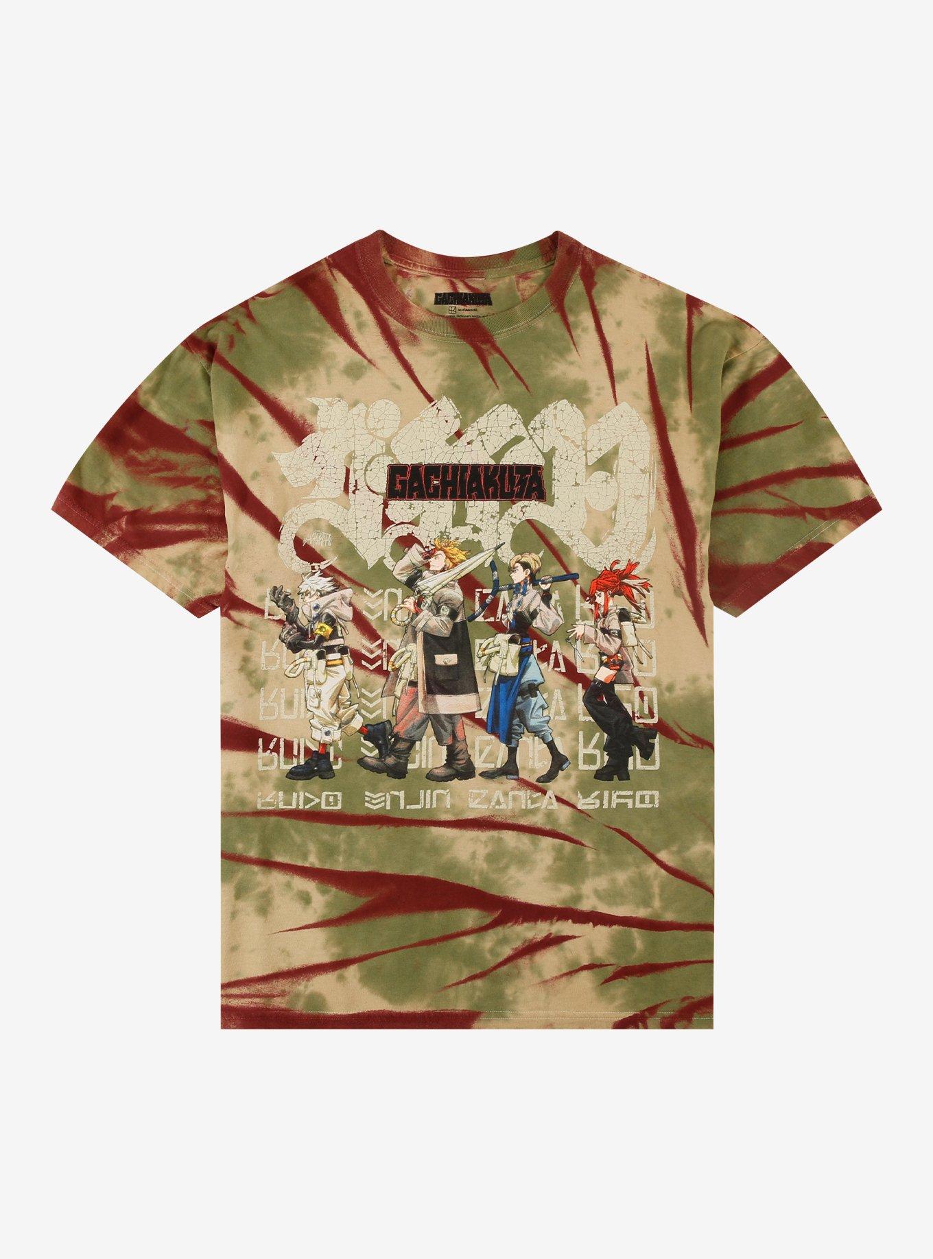 Gachiakuta Group Tie-Dye T-Shirt, , hi-res