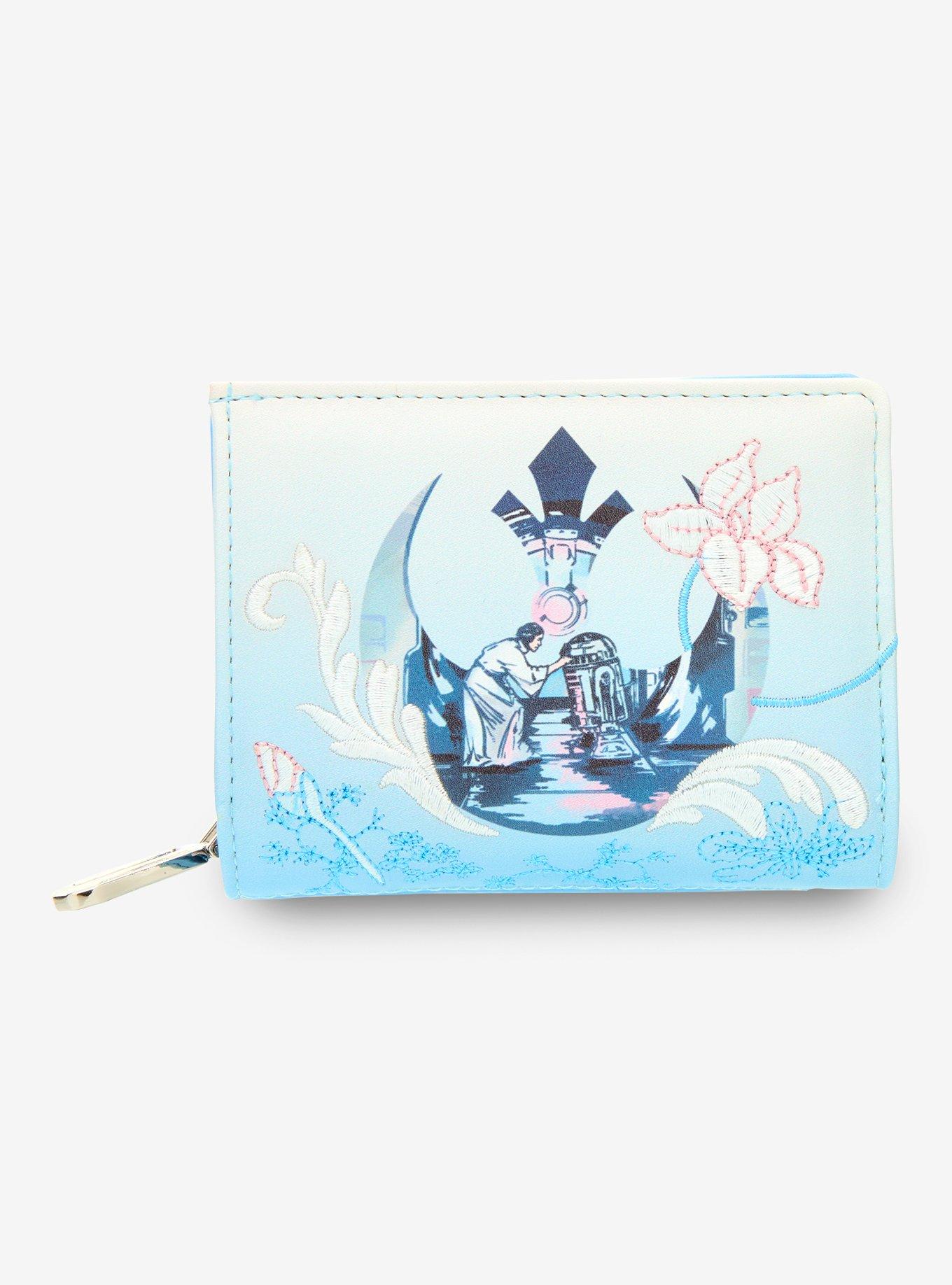 Her Universe Star Wars Leia Floral Mini Wallet Her Universe Exclusive, , hi-res