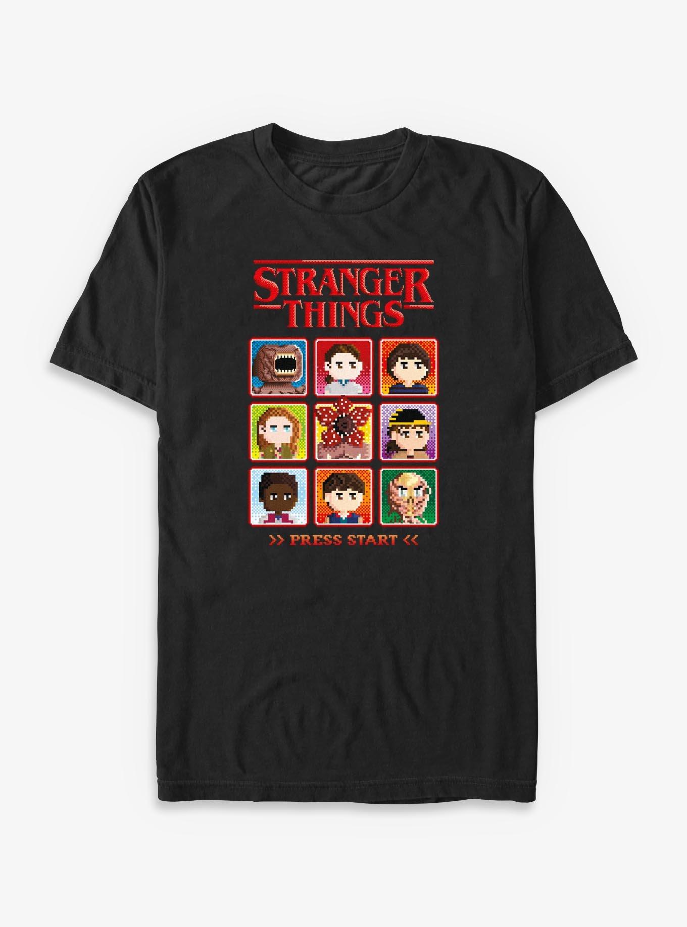 Stranger Things Stranger Players Box Big & Tall T-Shirt
