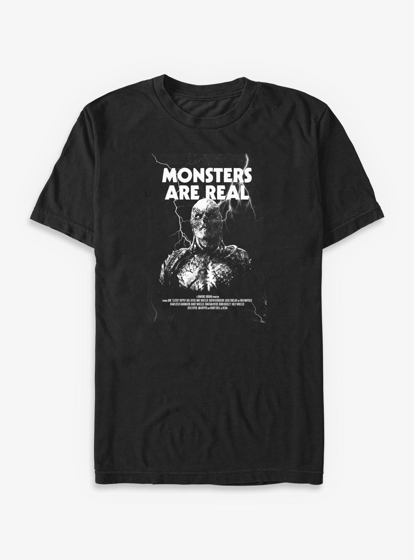 Stranger Things Monsters Are Real Big & Tall T-Shirt