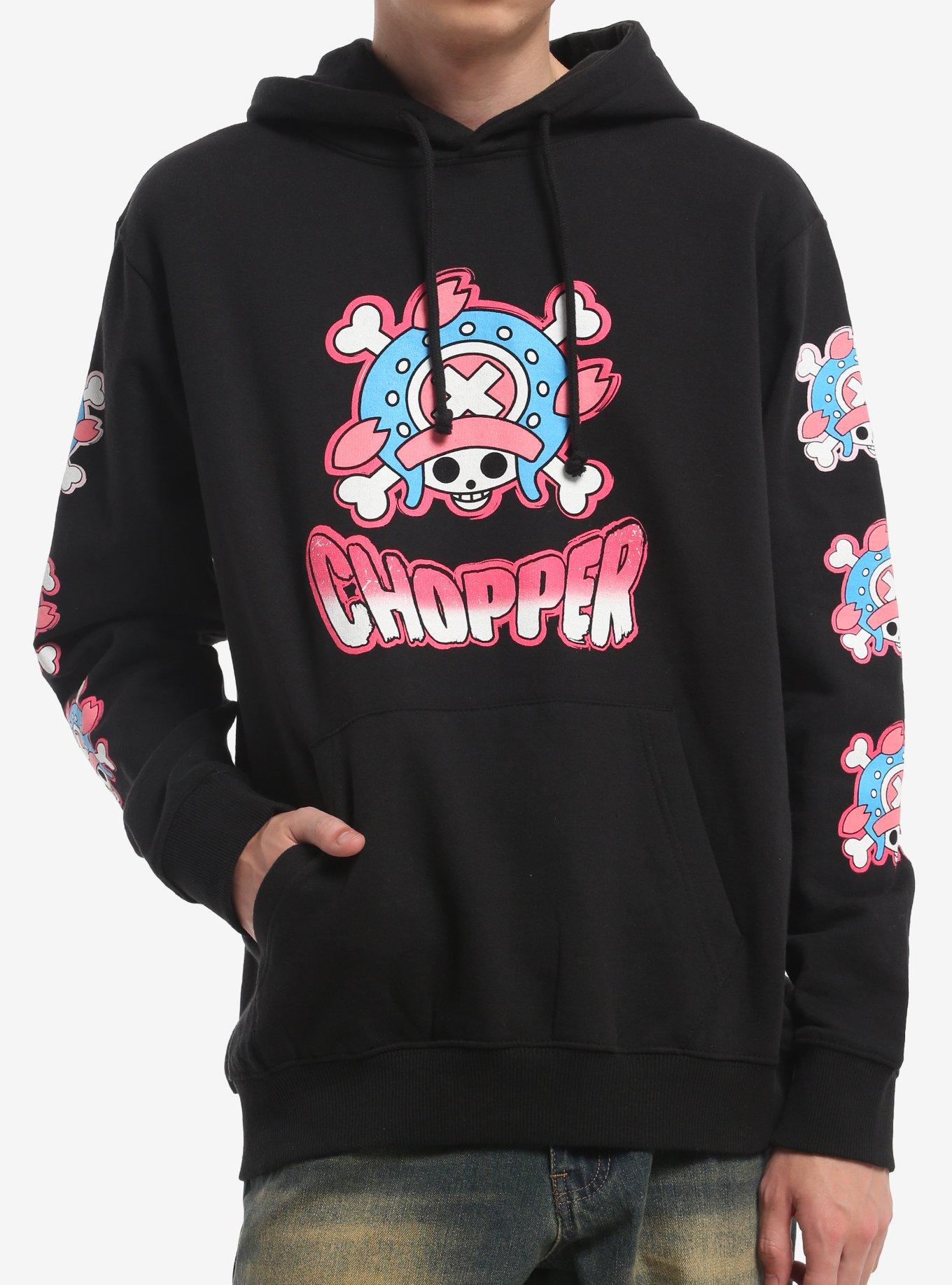 One Piece Chopper Jolly Roger Hoodie, , hi-res