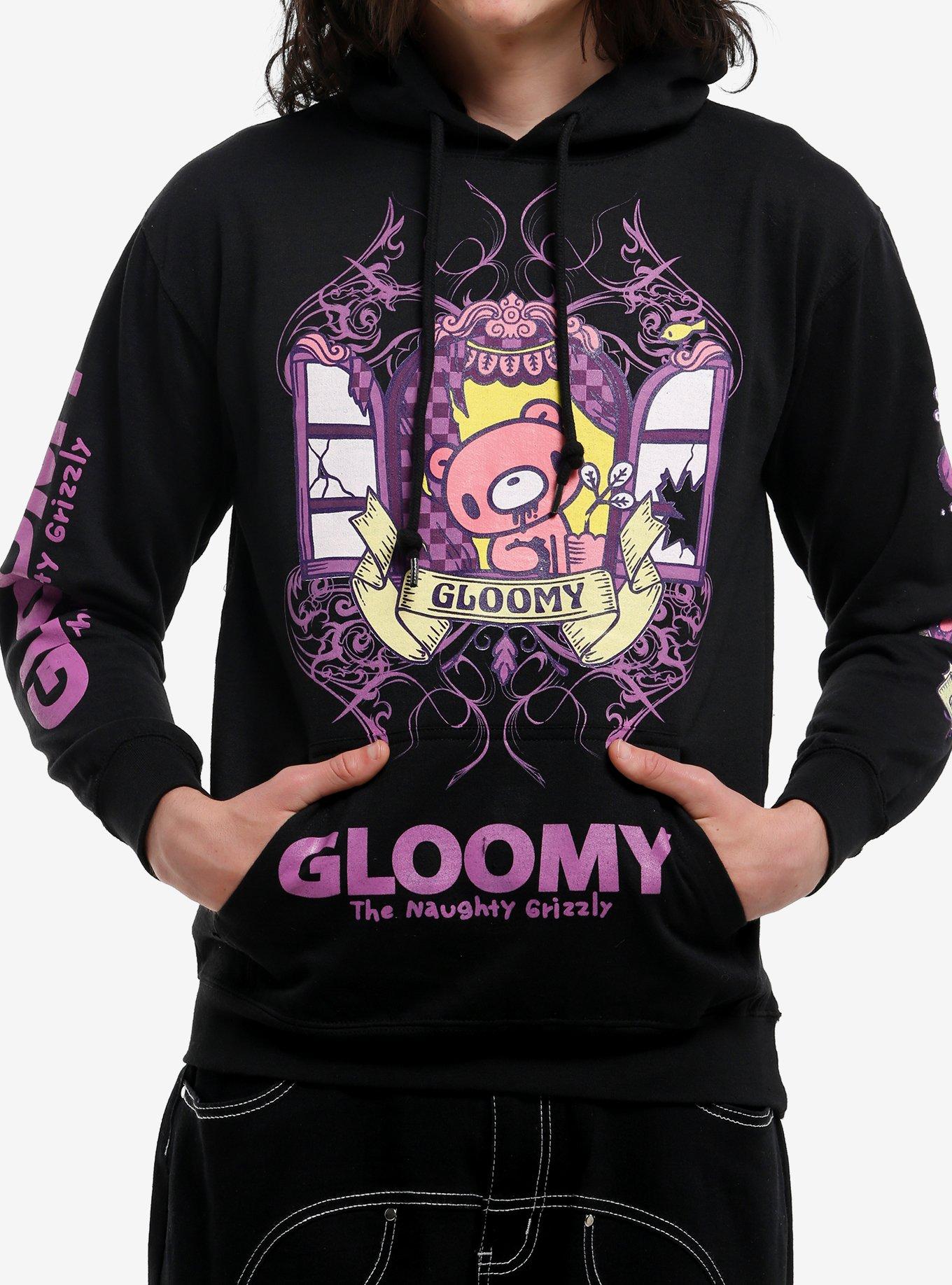 Gloomy Bear Broken Window Hoodie, , hi-res