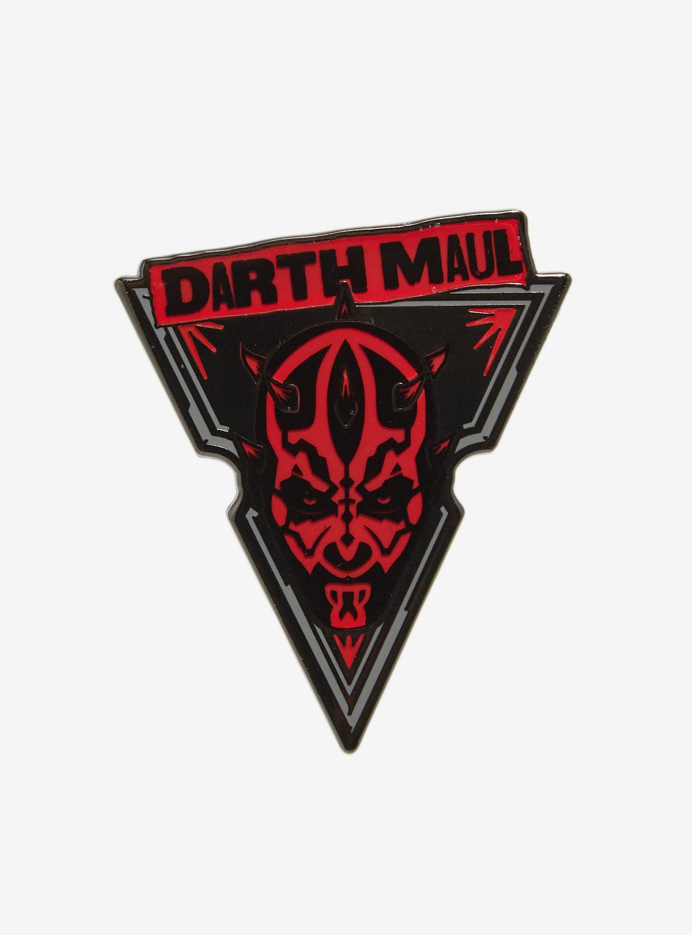 Star Wars Darth Maul Name Enamel Pin &mdash; BoxLunch Exclusive, , hi-res