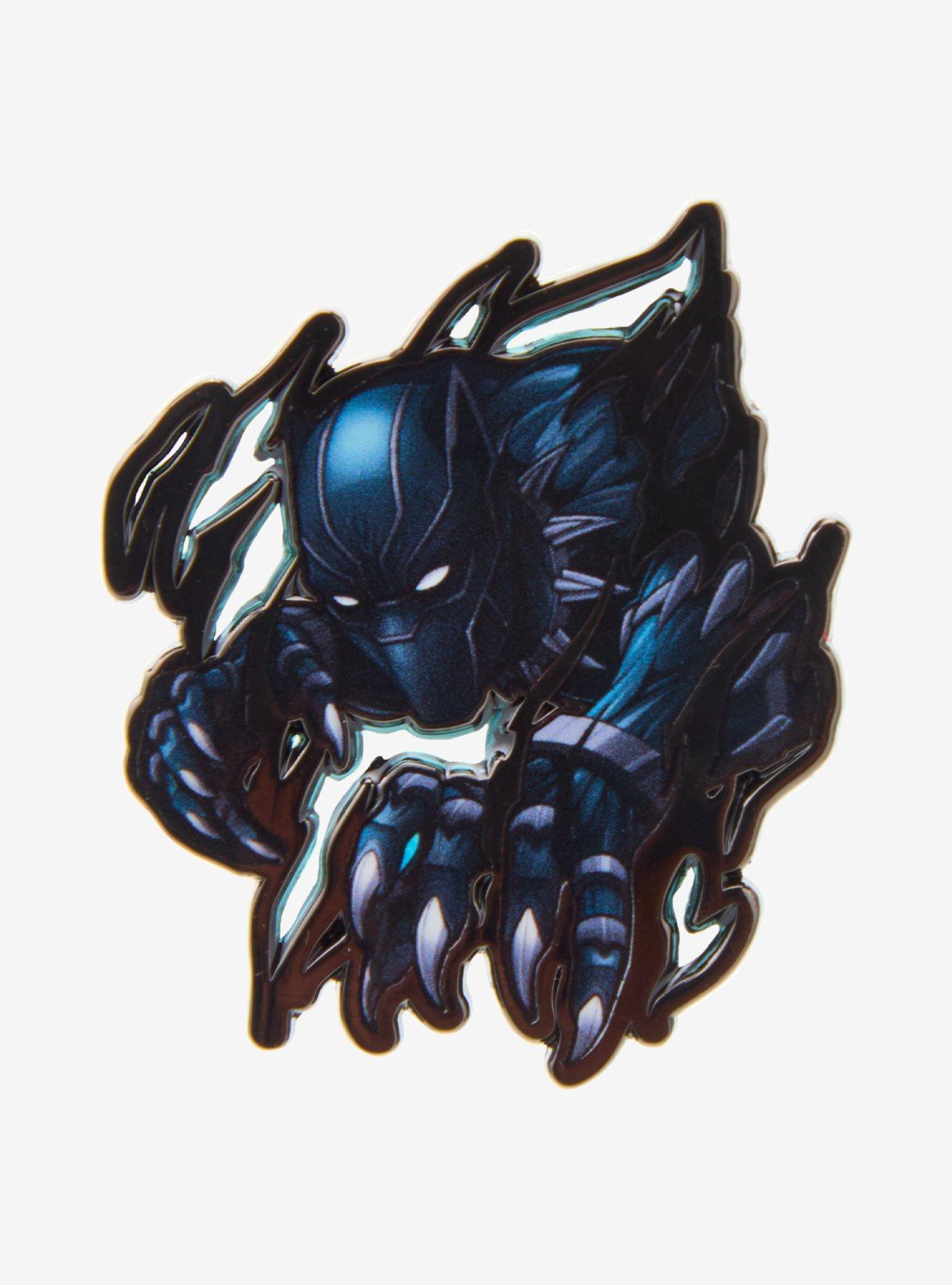 Marvel Black Panther Portrait Enamel Pin - BoxLunch Exclusive