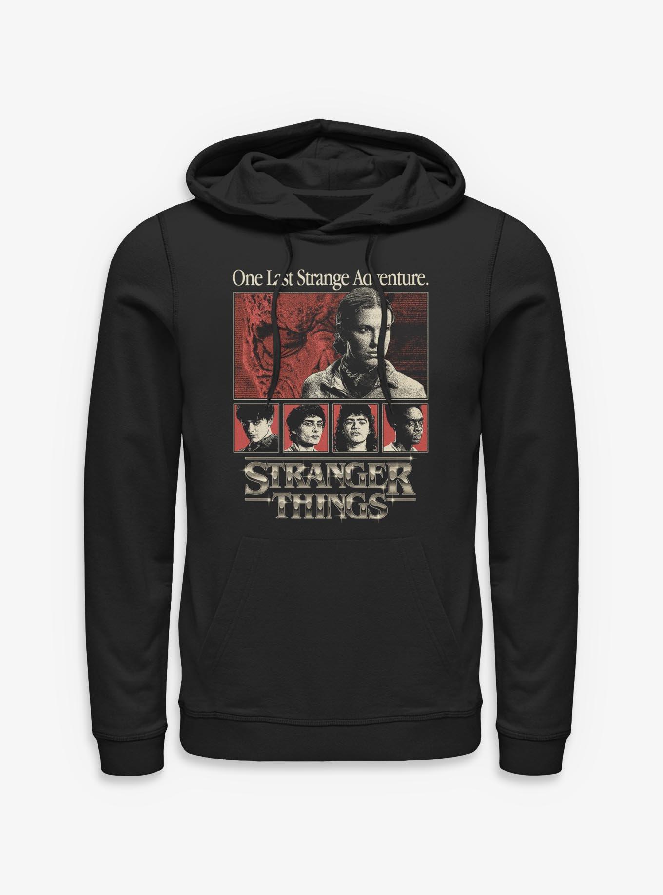 Stranger Things One Last Strange Adventure Hoodie Hot Topic Exclusive, , hi-res