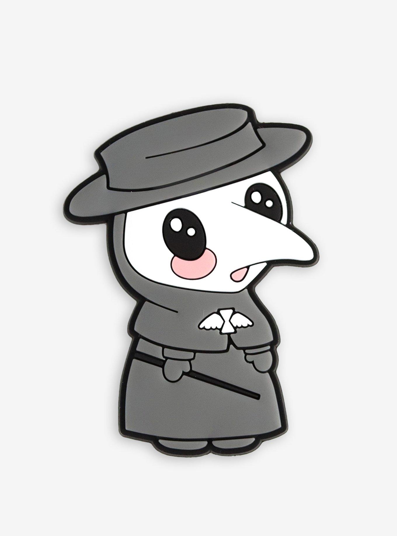 LuxCups Chibi Plague Doctor Magnet, , hi-res