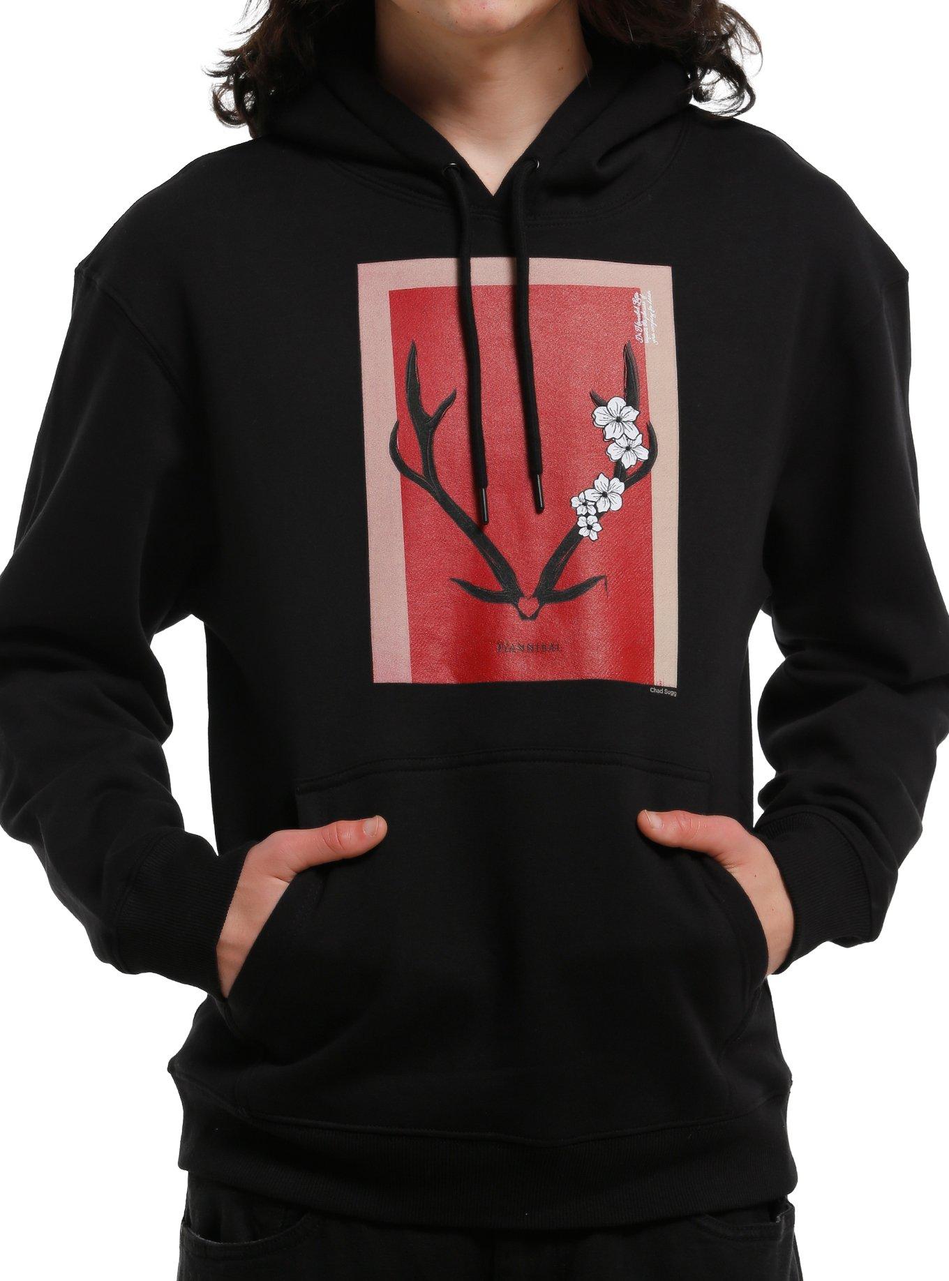 Hannibal Antlers Dinner Invite Hoodie, , hi-res
