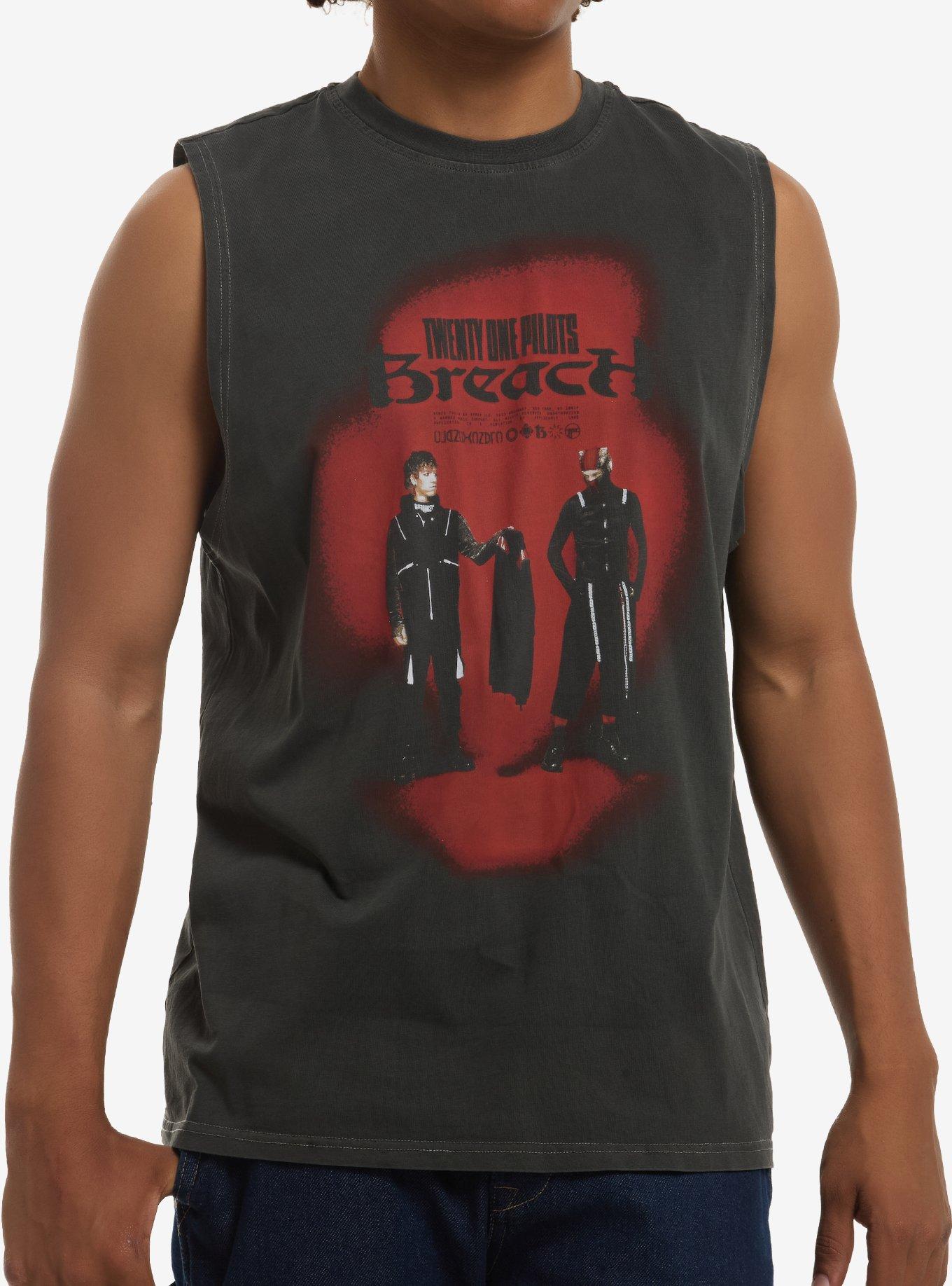 Twenty One Pilots Breach Album Cover Muscle Tank Top, , hi-res