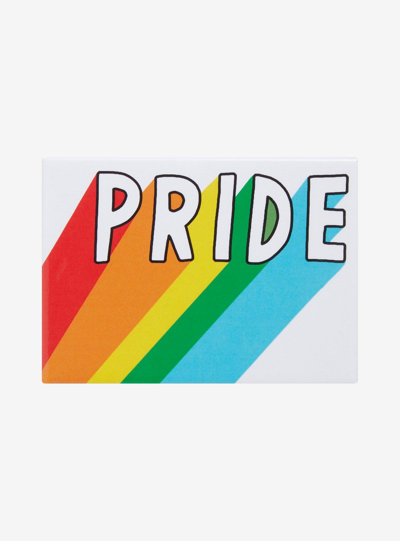 Pride Rainbow Word Magnet, , hi-res