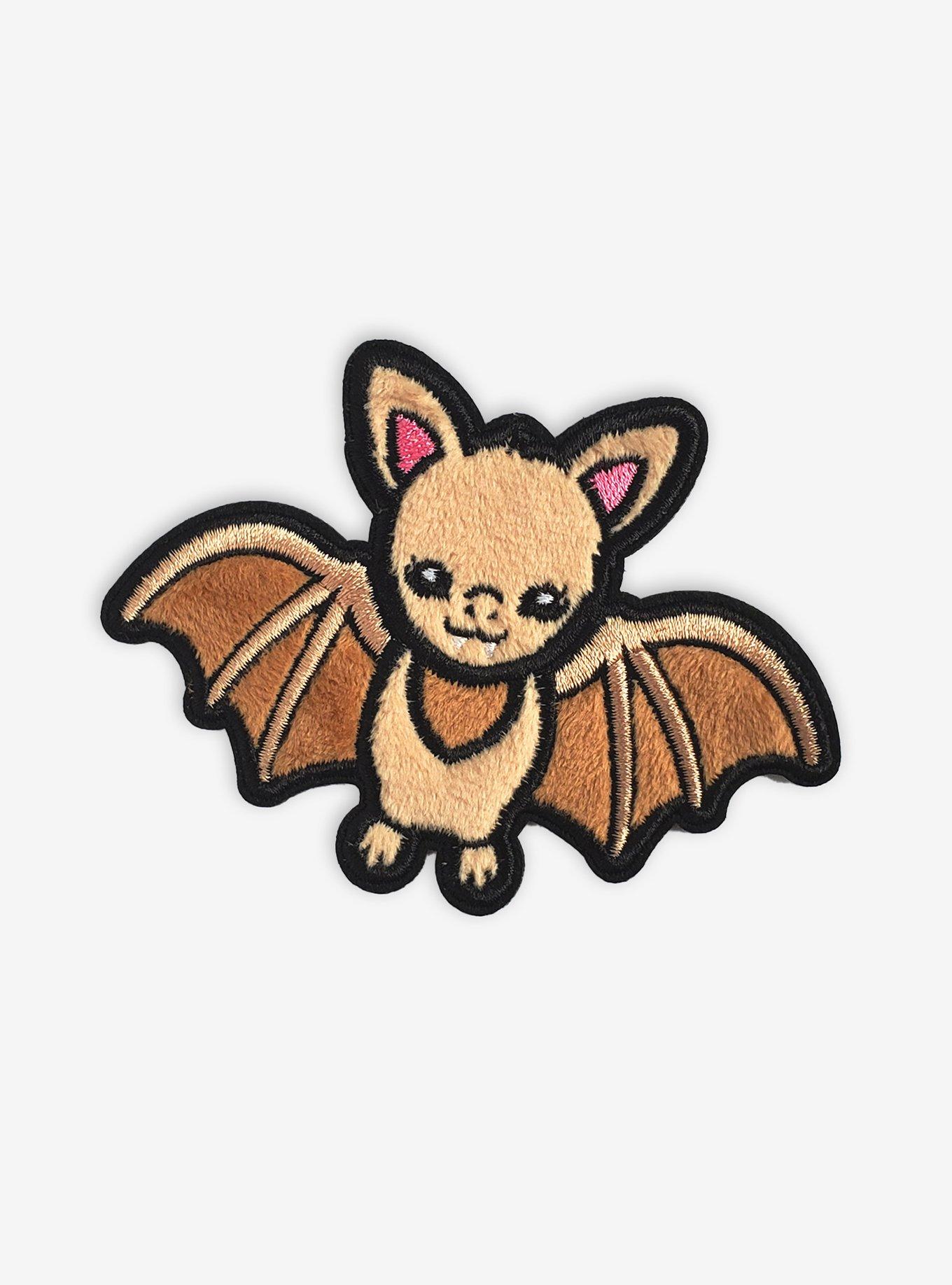 LuxCups Tan Chibi Bat Patch, , hi-res