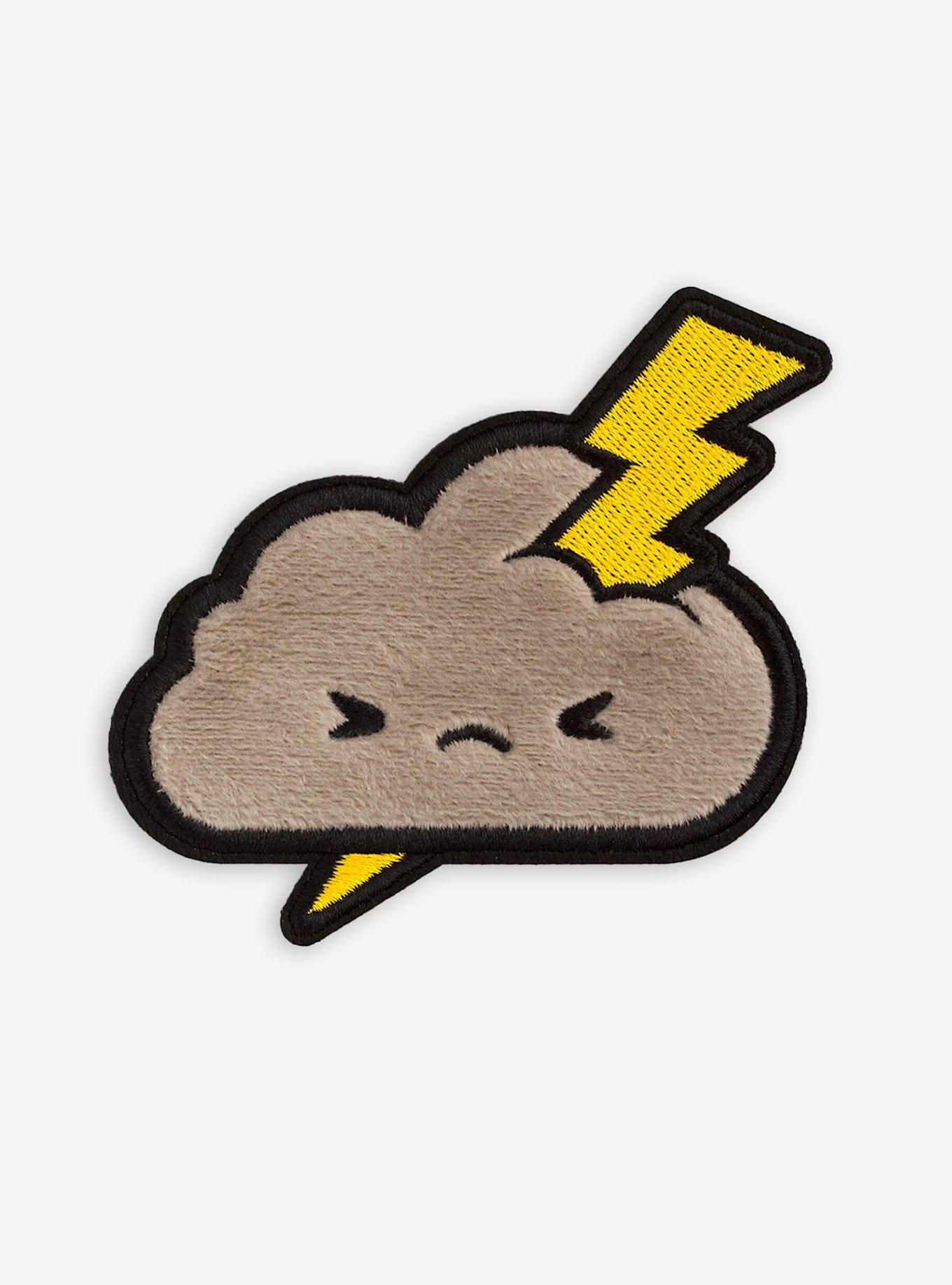 LuxCups Grumpy Cloud Patch, , hi-res