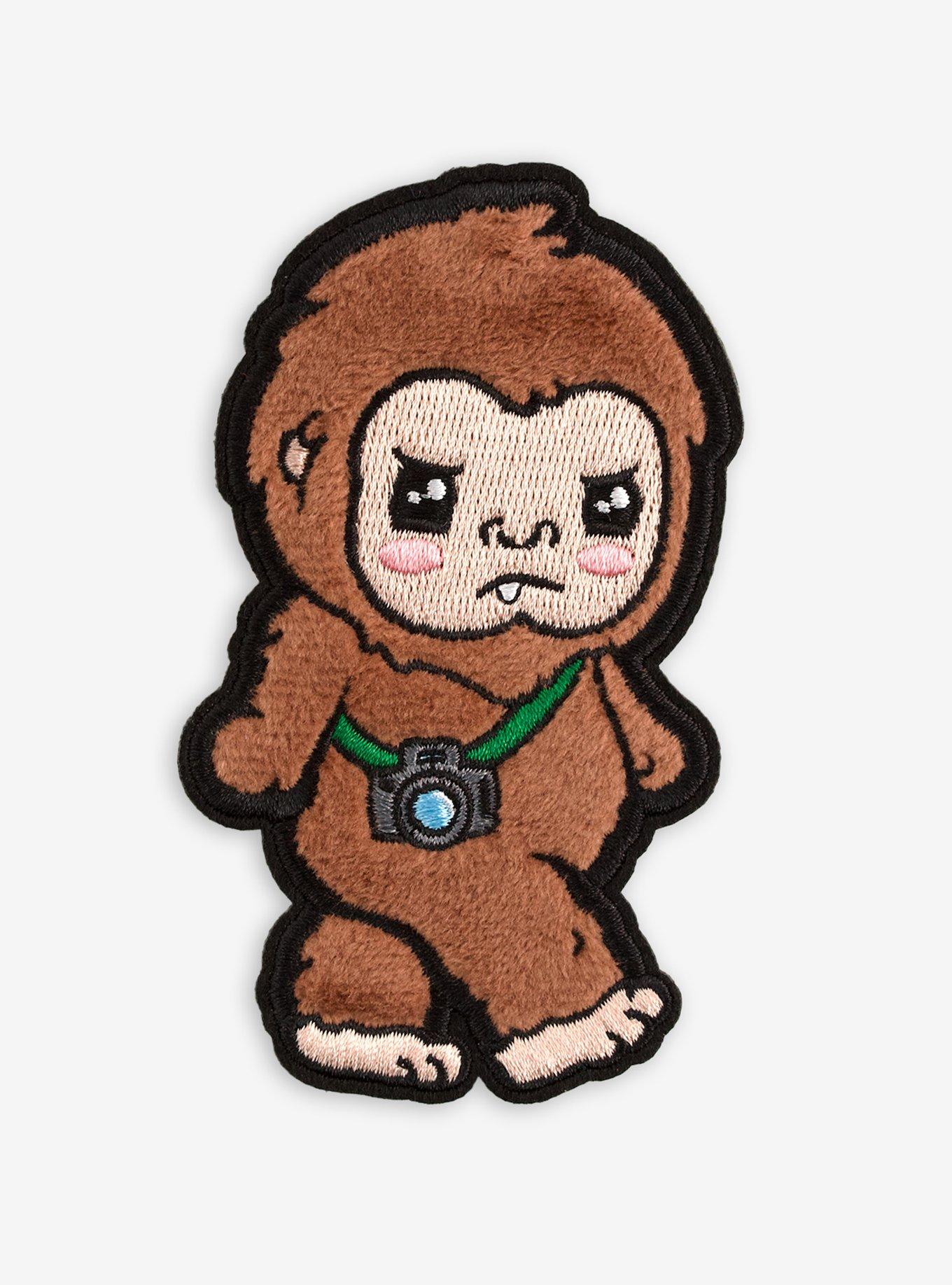 LuxCups Chibi Bigfoot Patch, , hi-res