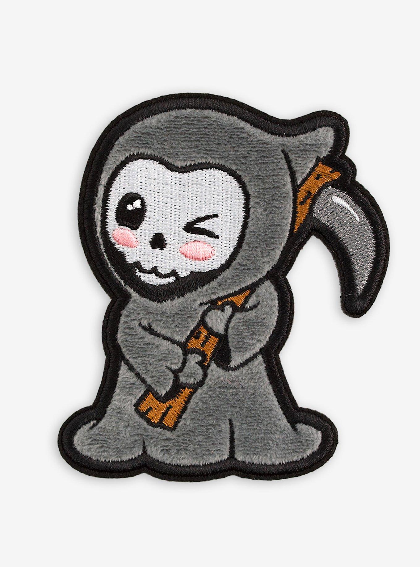 LuxCups Chibi Grim Reaper Patch, , hi-res