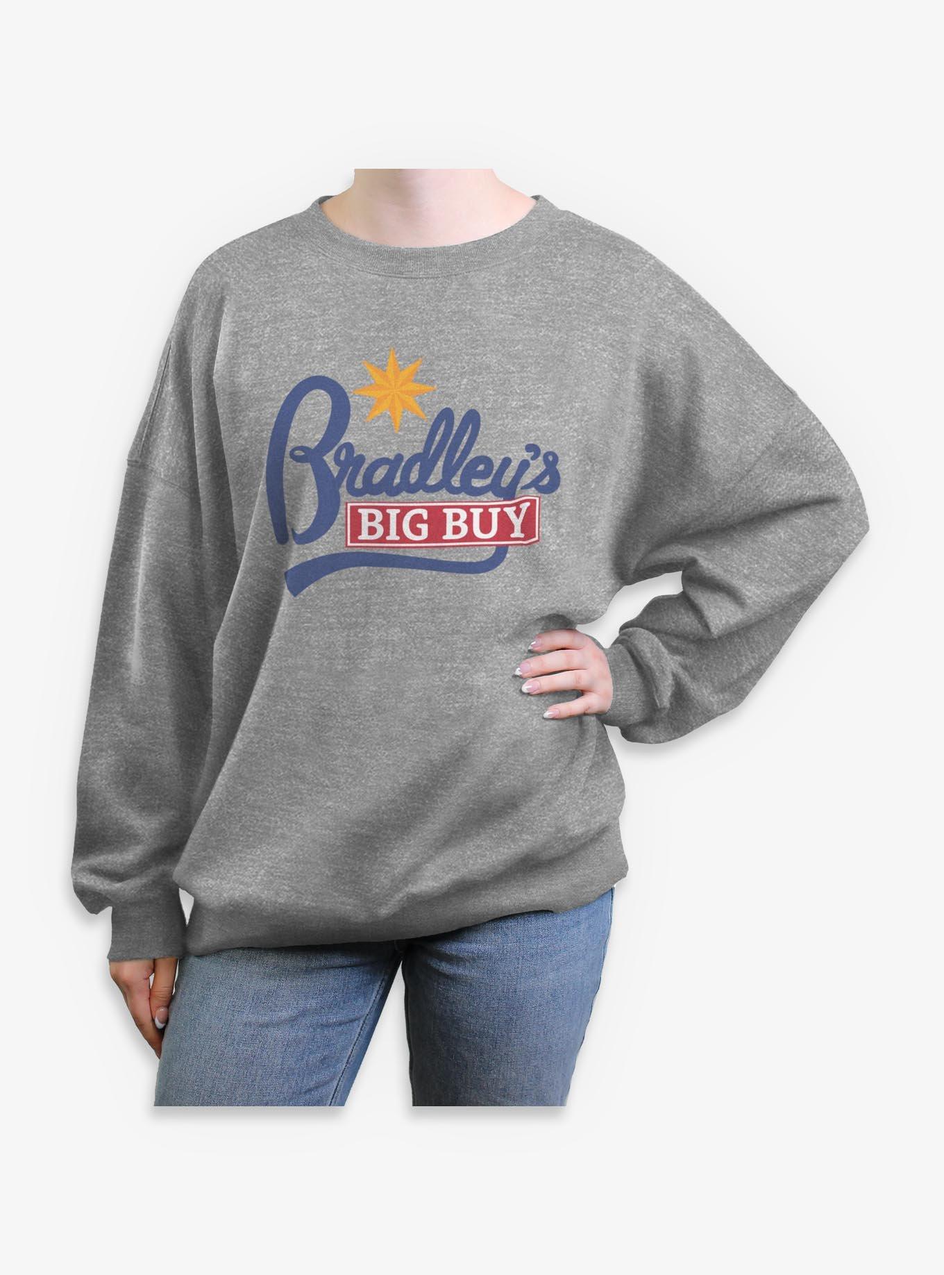Stranger Things Bradley's Big Buy Girls Oversized Sweatshirt