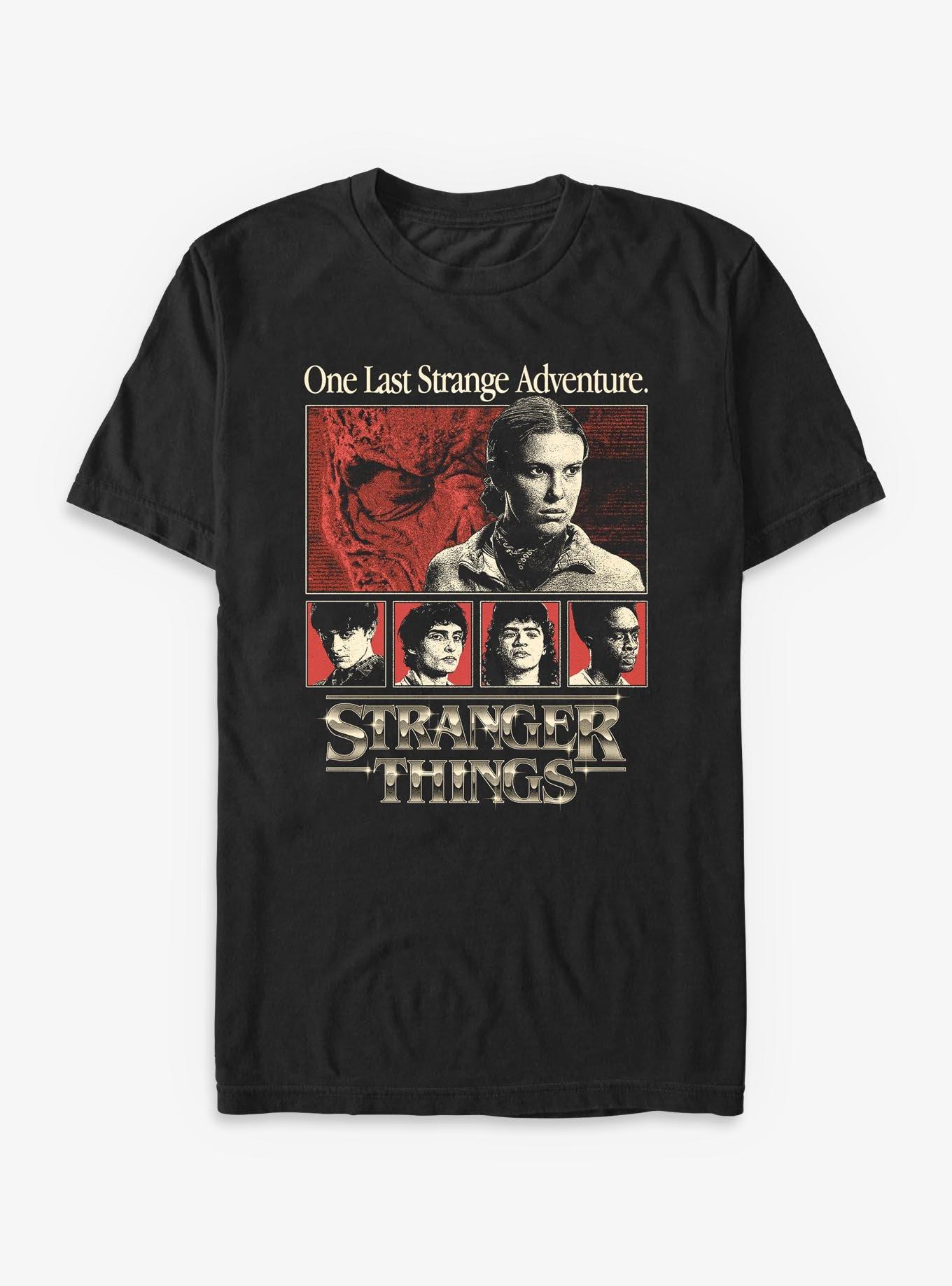 Stranger Things One Last Strange Adventure T-Shirt Hot Topic Exclusive, , hi-res
