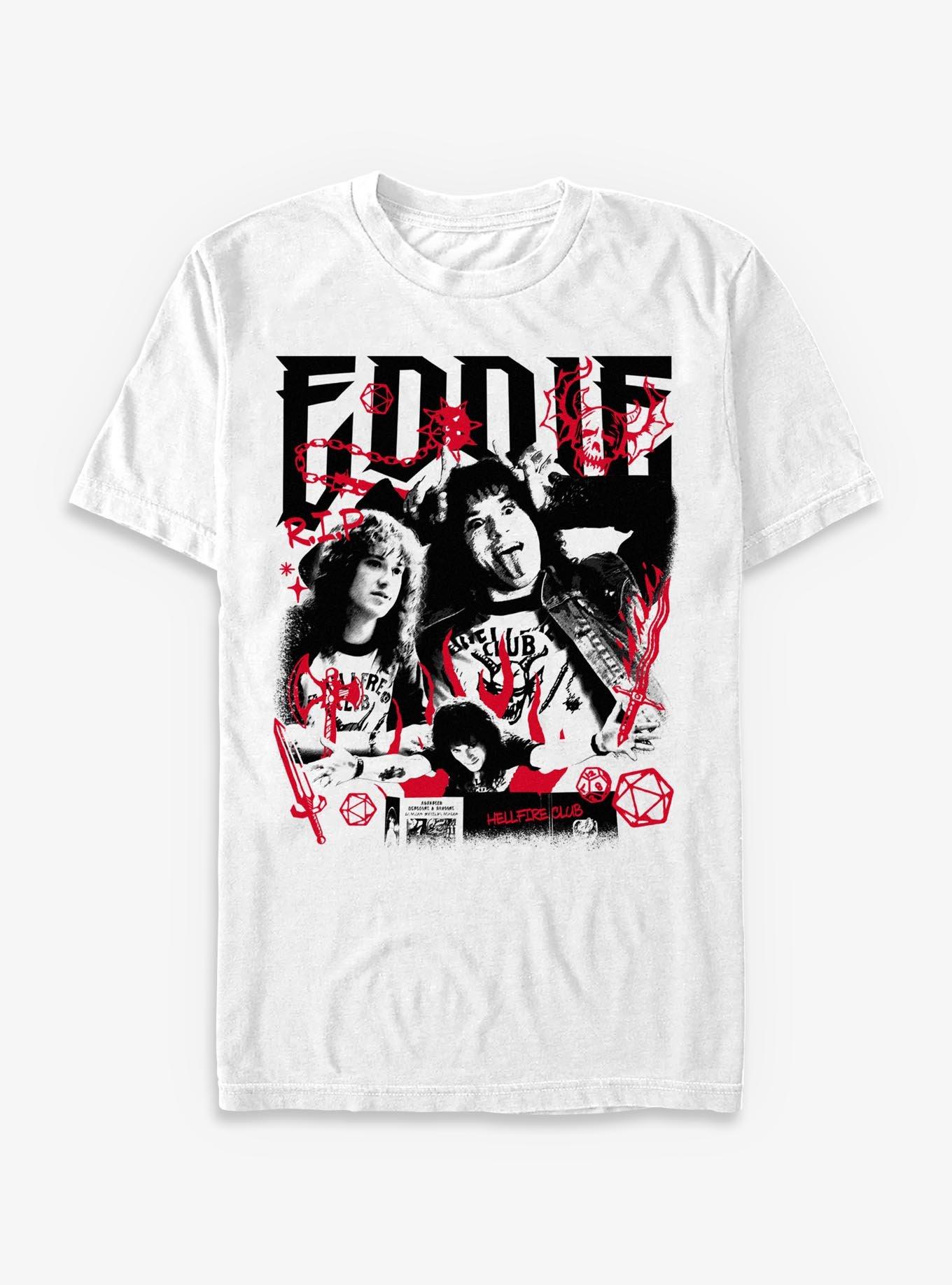 Stranger Things Eddie Munson Collage T-Shirt