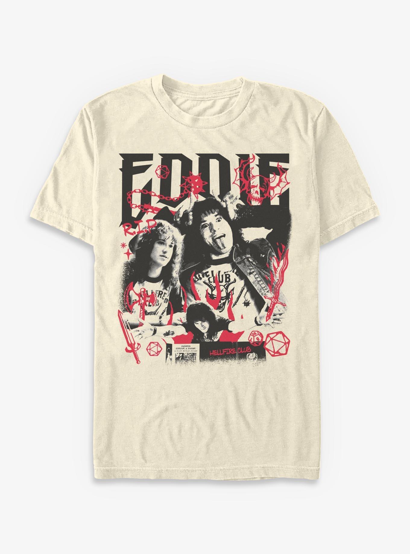 Stranger Things Eddie Munson Collage T-Shirt