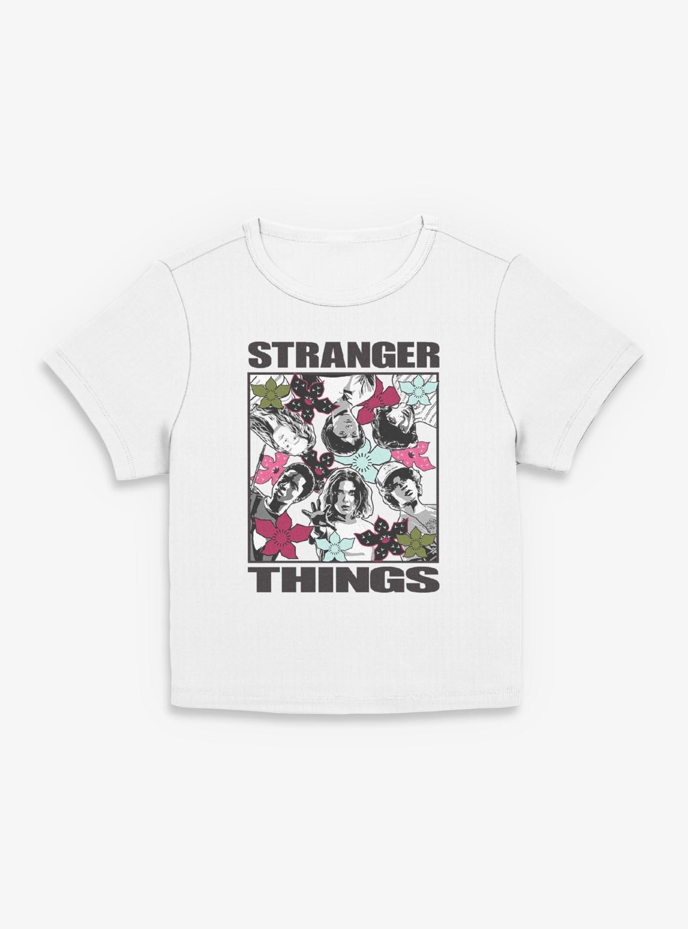Stranger Things Group Cover Girls Baby T-Shirt, , hi-res