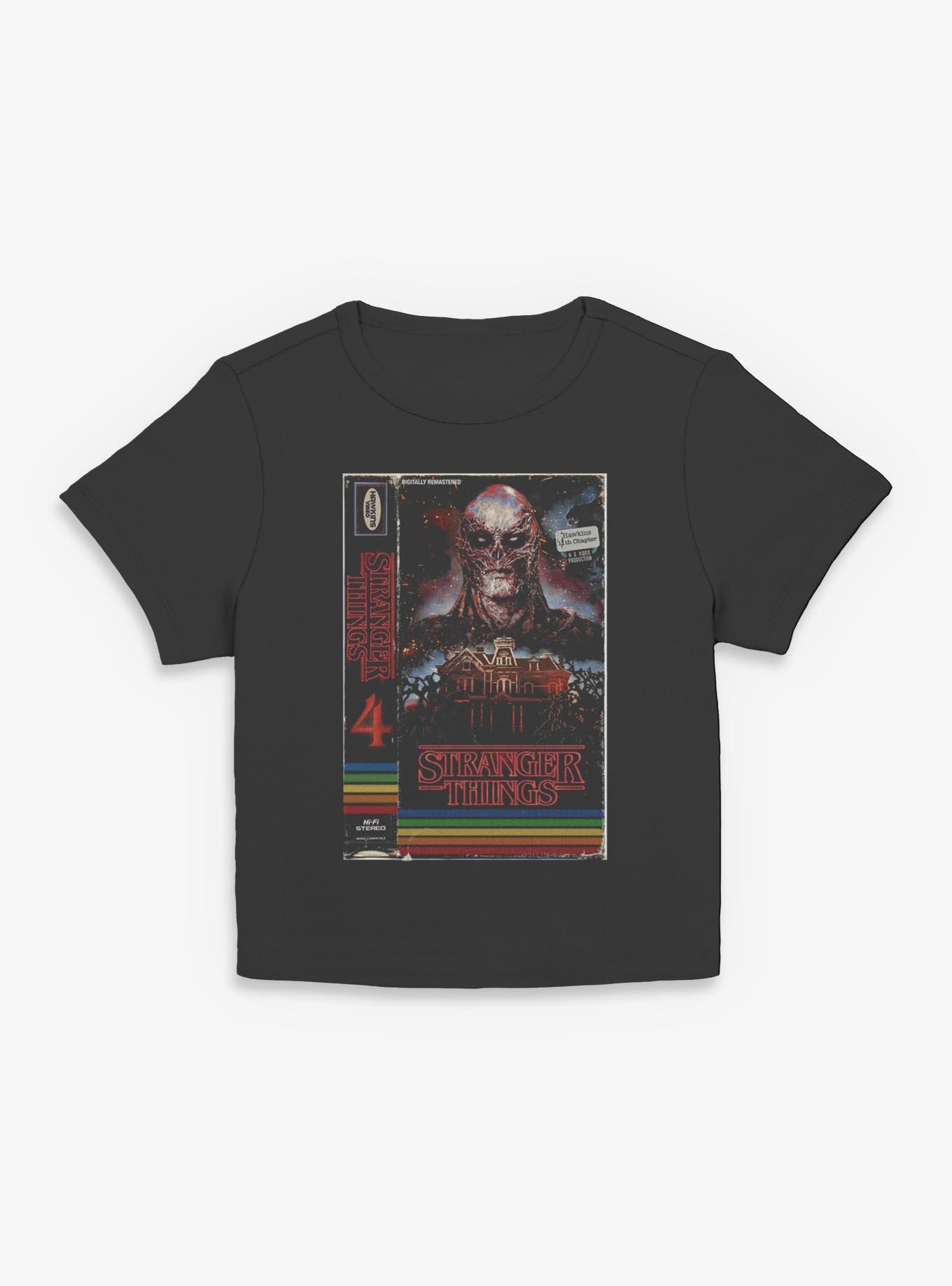 Stranger Things Vecna Tape Girls Baby T-Shirt, BLACK, hi-res