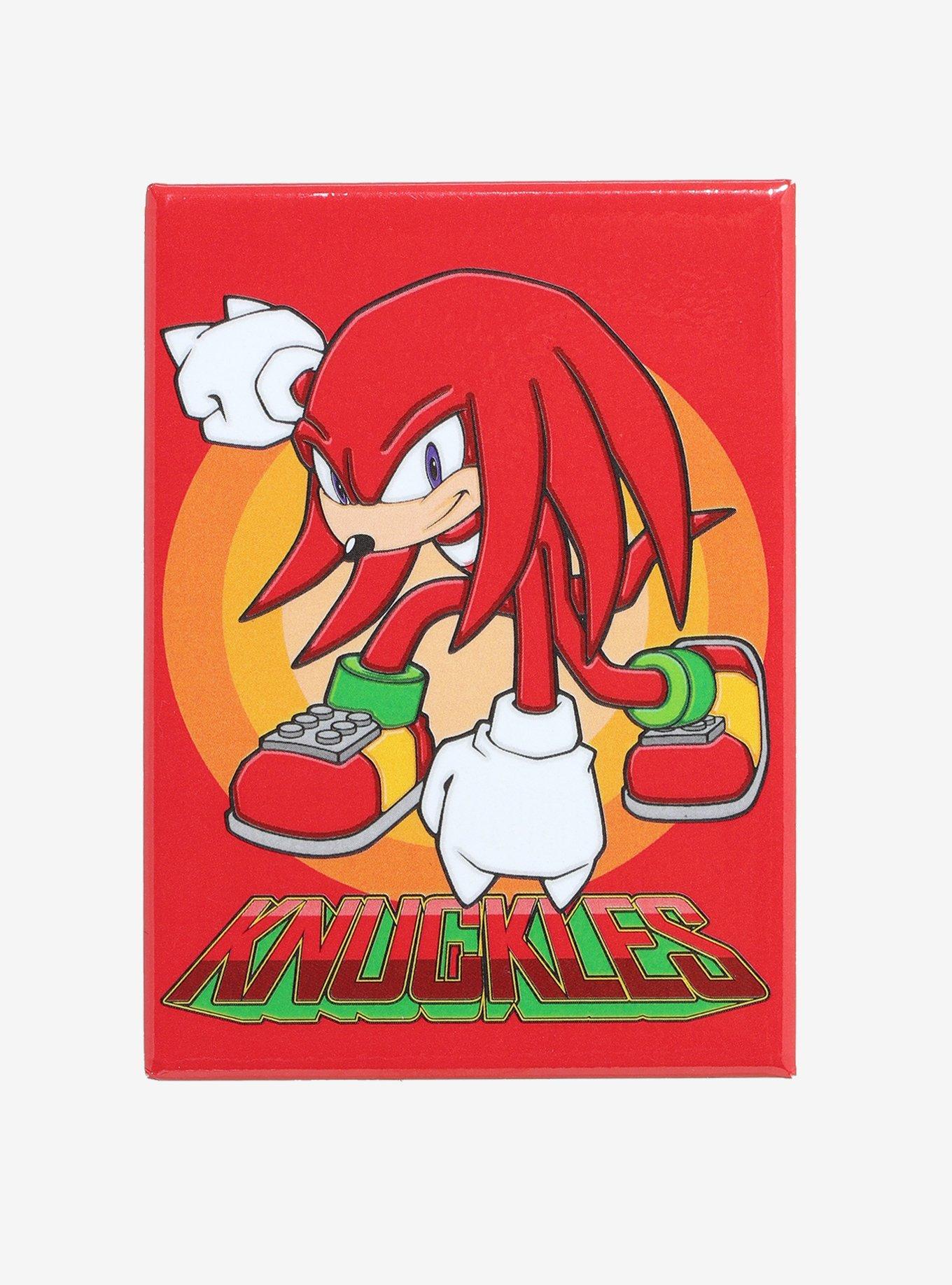 Sonic The Hedgehog Knuckles Magnet, , hi-res