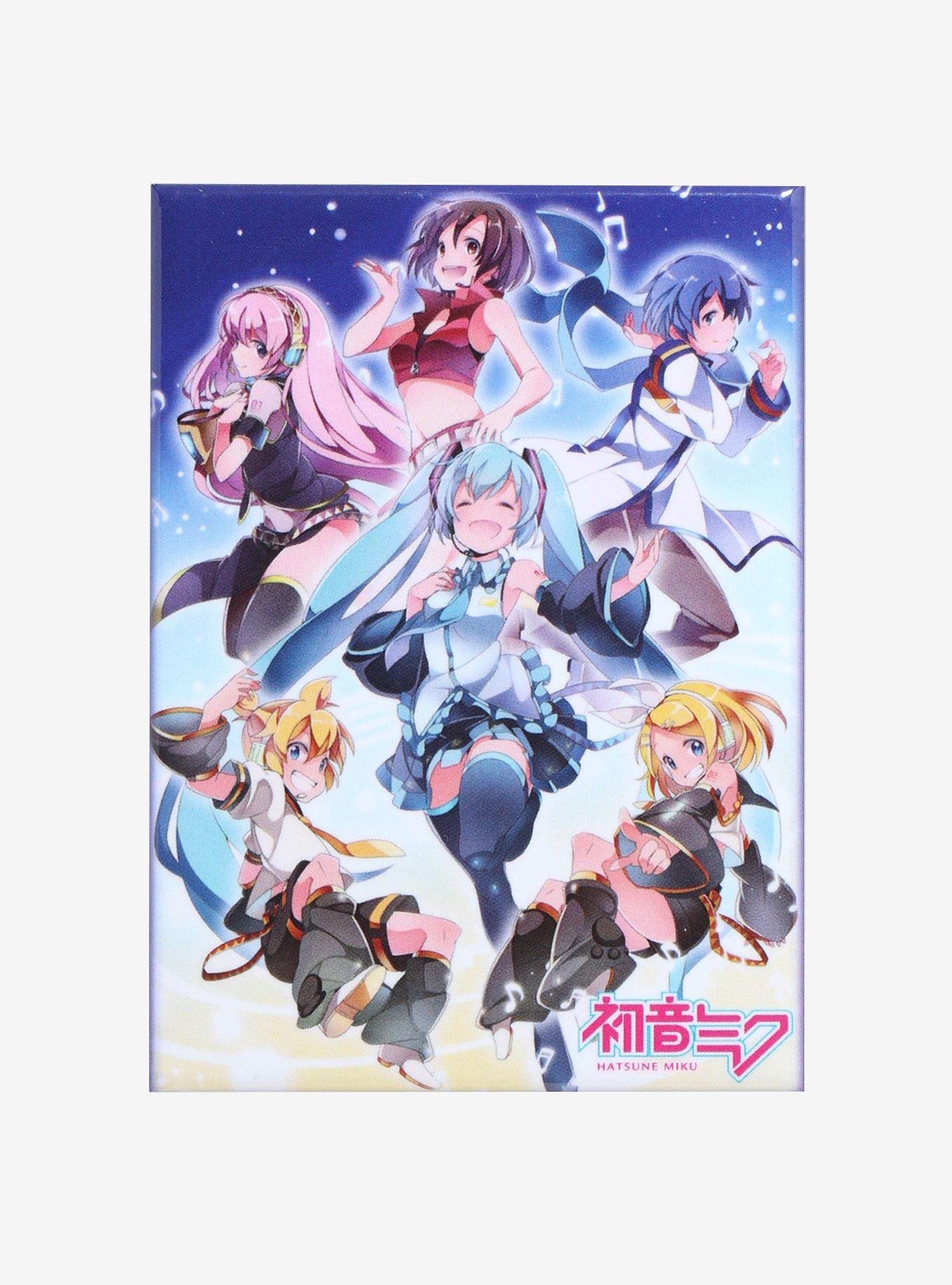 Hatsune Miku Group Shot Magnet, , hi-res