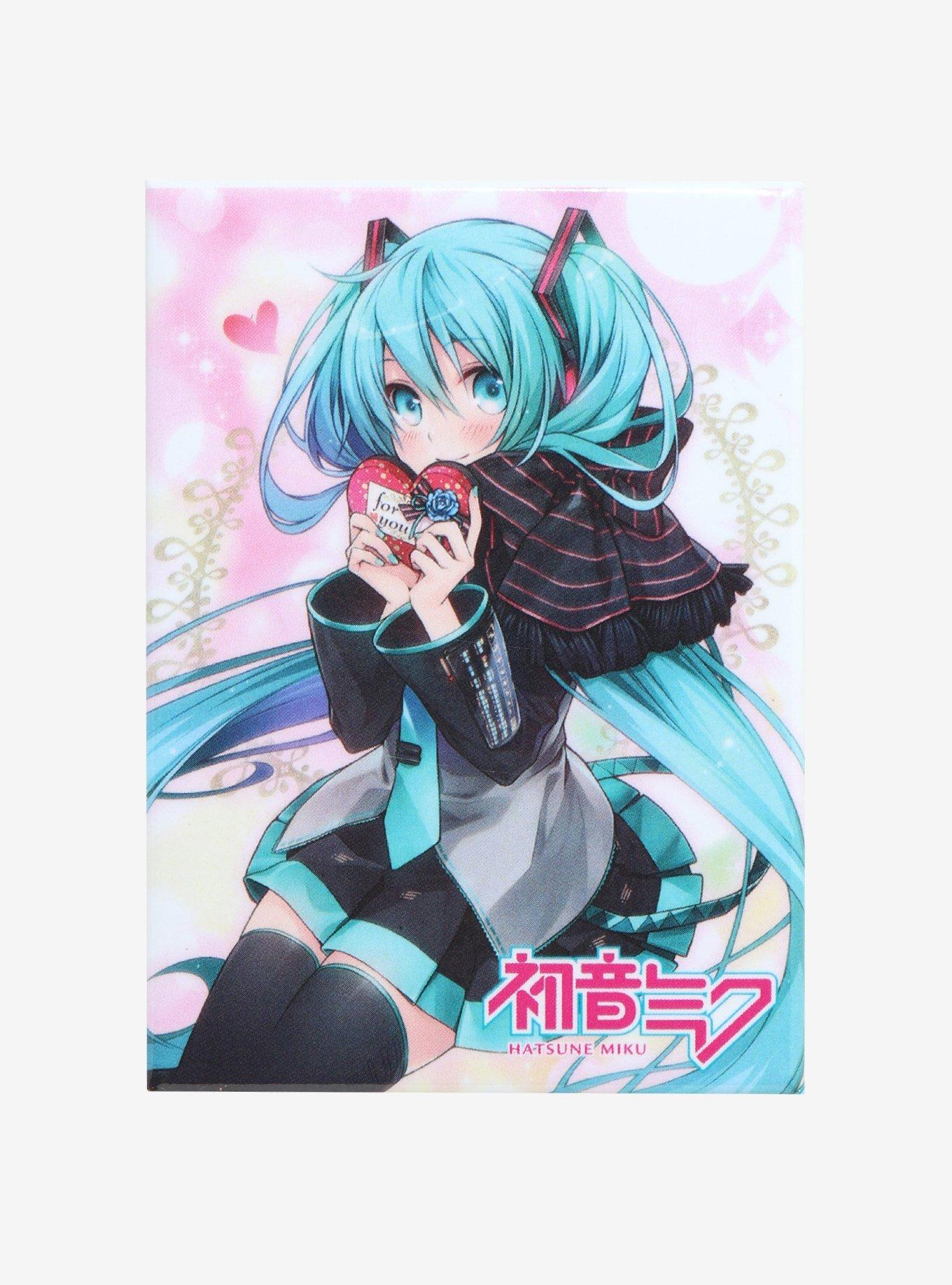 Hatsune Miku Chocolate Hearts Magnet, , hi-res