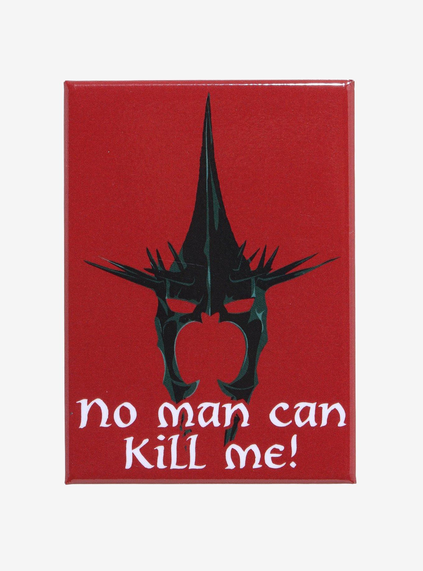 The Lord Of The Rings Witch-King No Man Can Kill Me Magnet, , hi-res