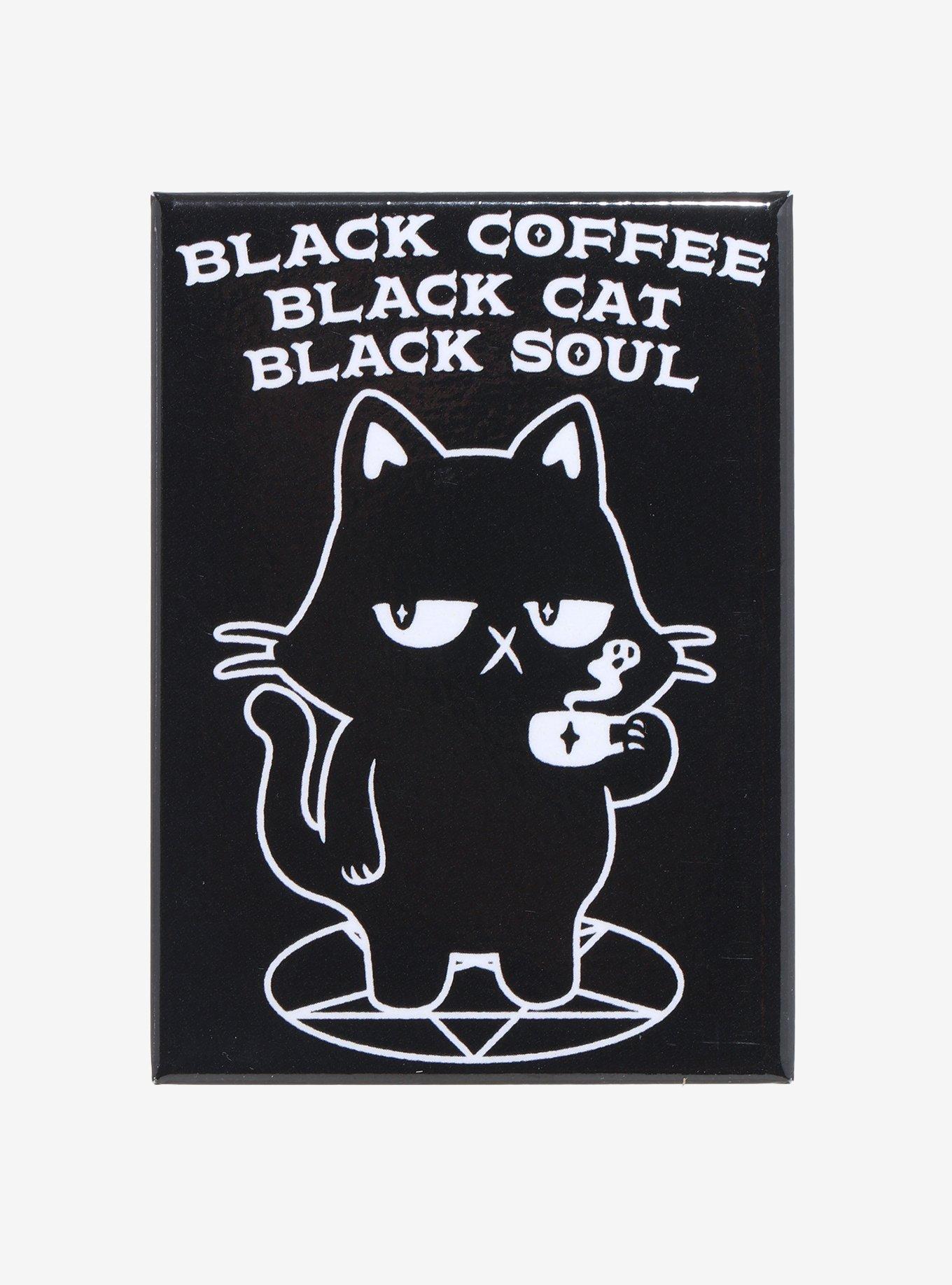 Black Coffee Cat & Soul Magnet By Tobe Fonseca, , hi-res