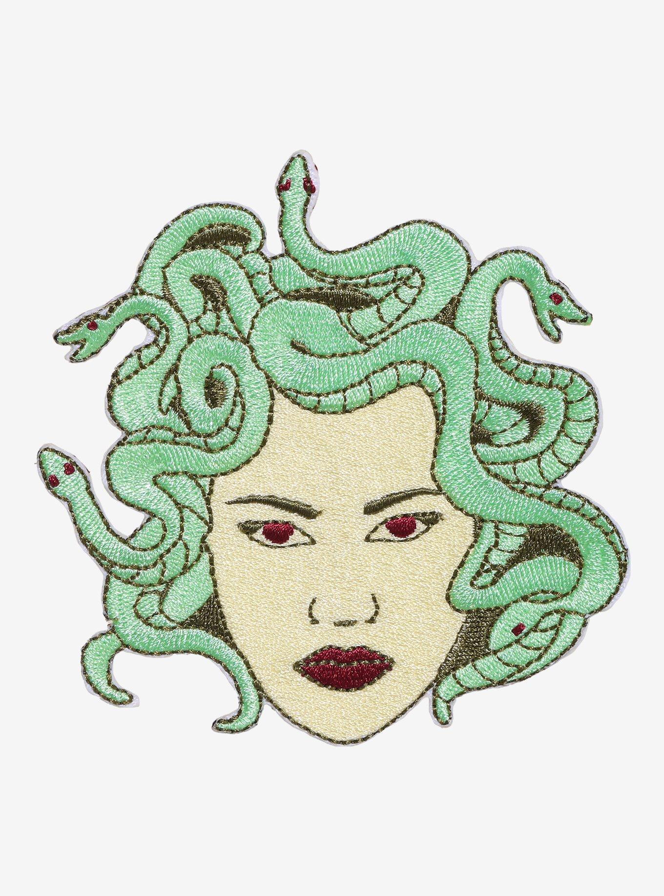Medusa Face Patch, , hi-res
