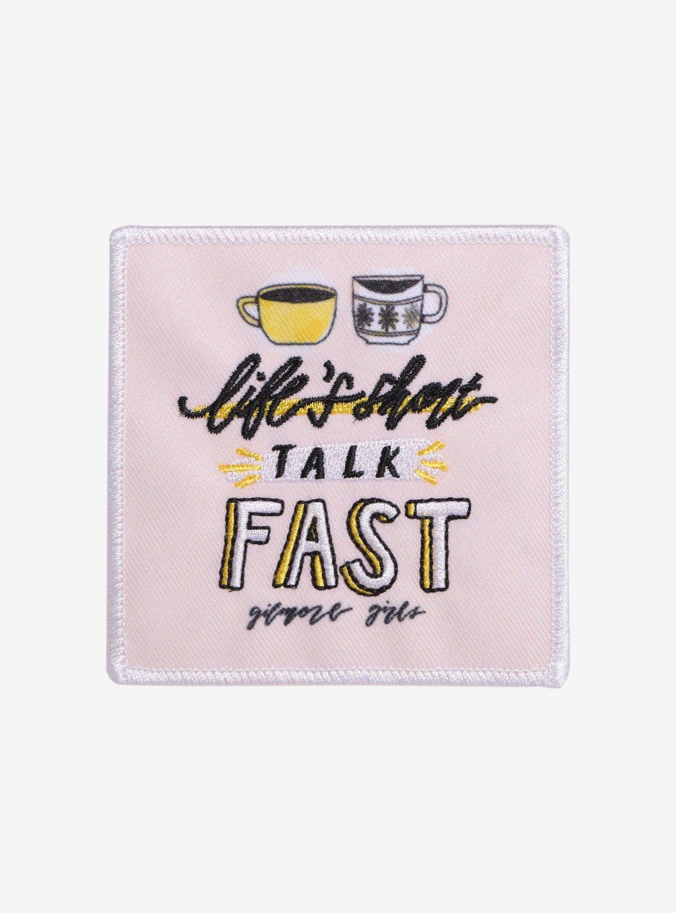 Gilmore Girls Life's Short Talk Fast Patch, , hi-res