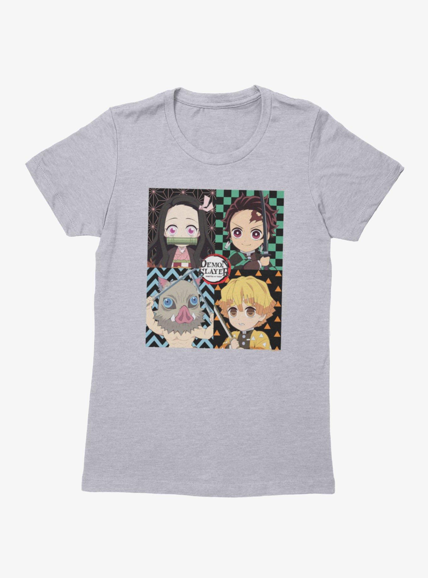 Demon Slayer: Kimetsu No Yaiba Group Boxes Womens T-Shirt, , hi-res