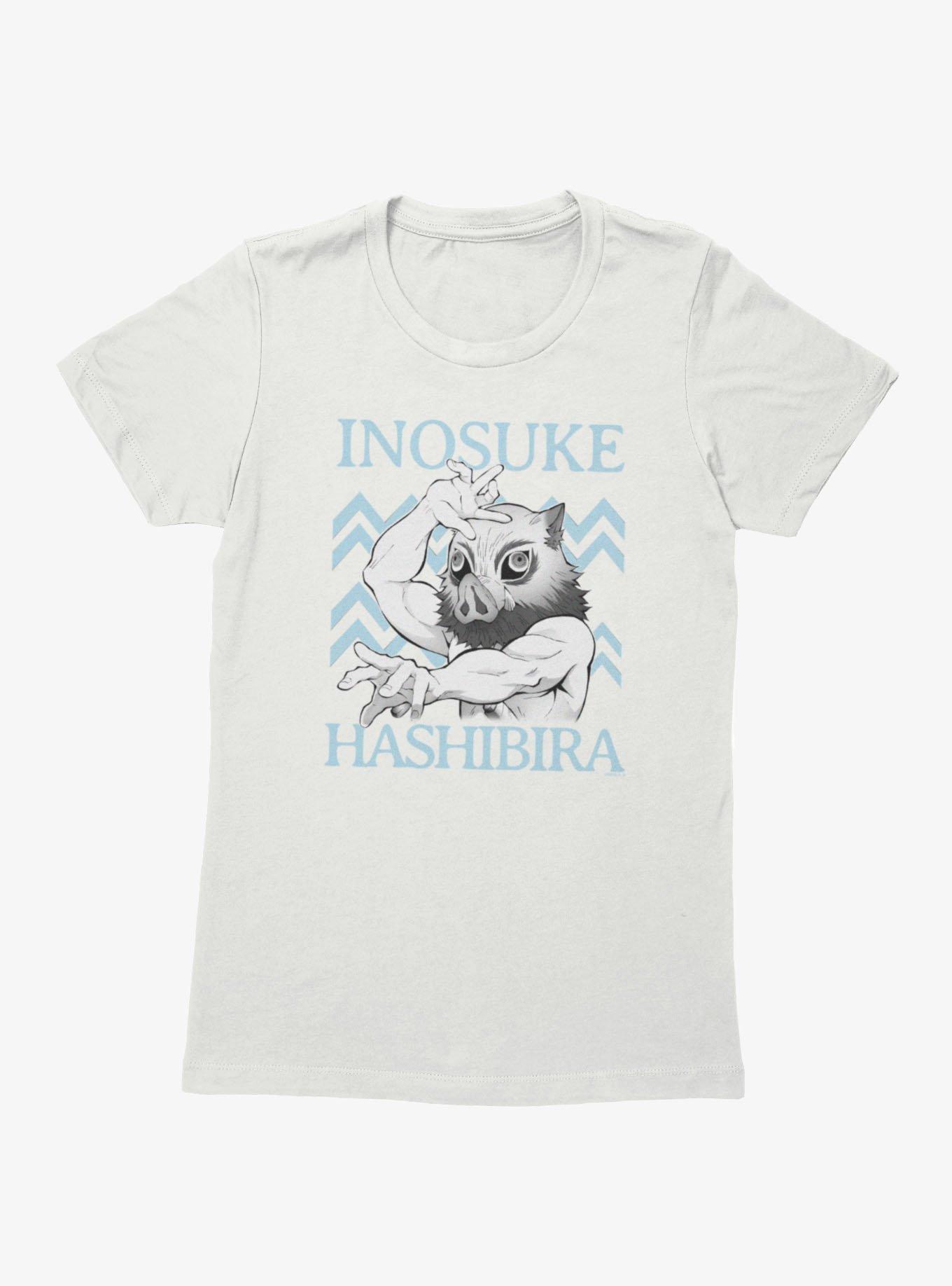 Demon Slayer: Kimetsu No Yaiba Inosuke Hashibira Chevron Womens T-Shirt