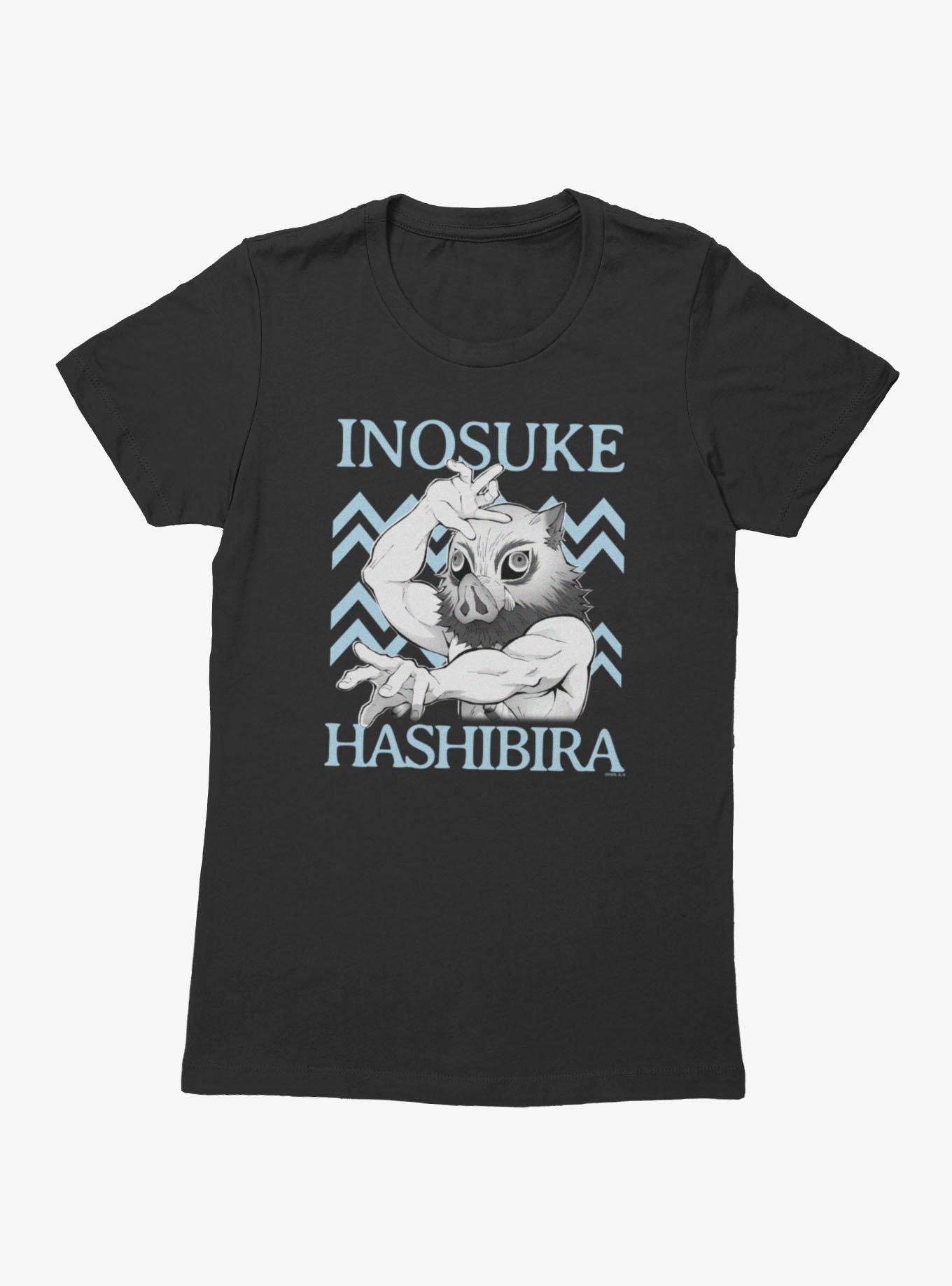 Demon Slayer: Kimetsu No Yaiba Inosuke Hashibira Chevron Womens T-Shirt